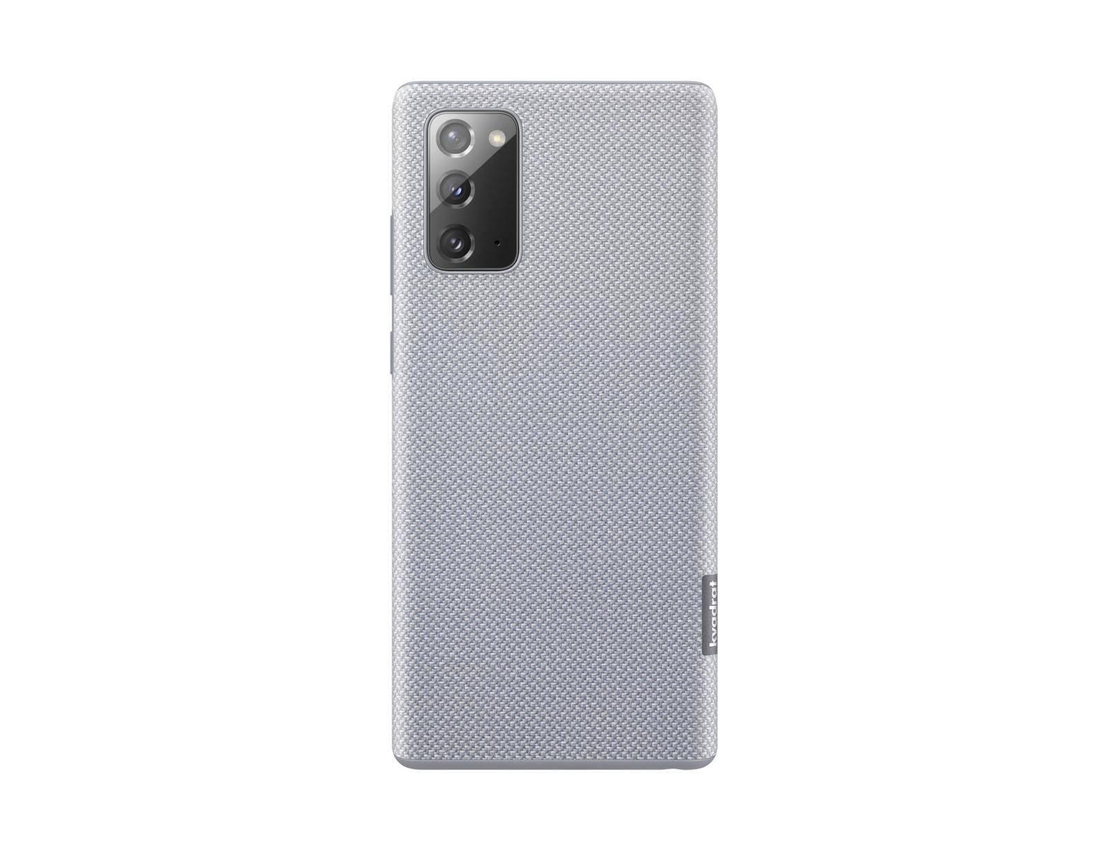 Dėklas Kvadrat dangtelis SamsungGalaxy Note 20/ Note 20 5G, Kvadrat perdirbta medžiaga (Pilkas)