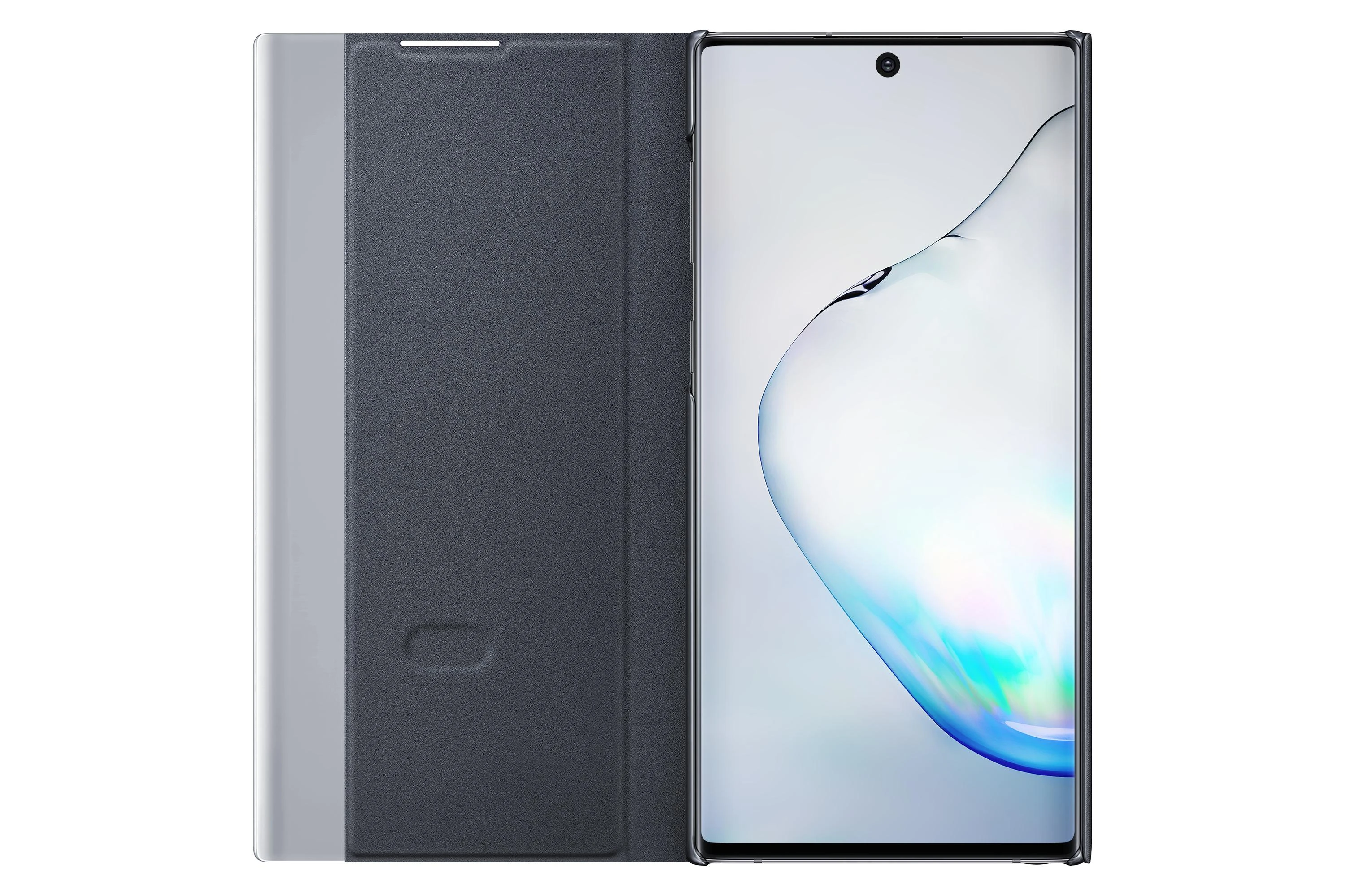Samsung Galaxy Note10 Clear View dėklas (Juodas) ZN970CBE 