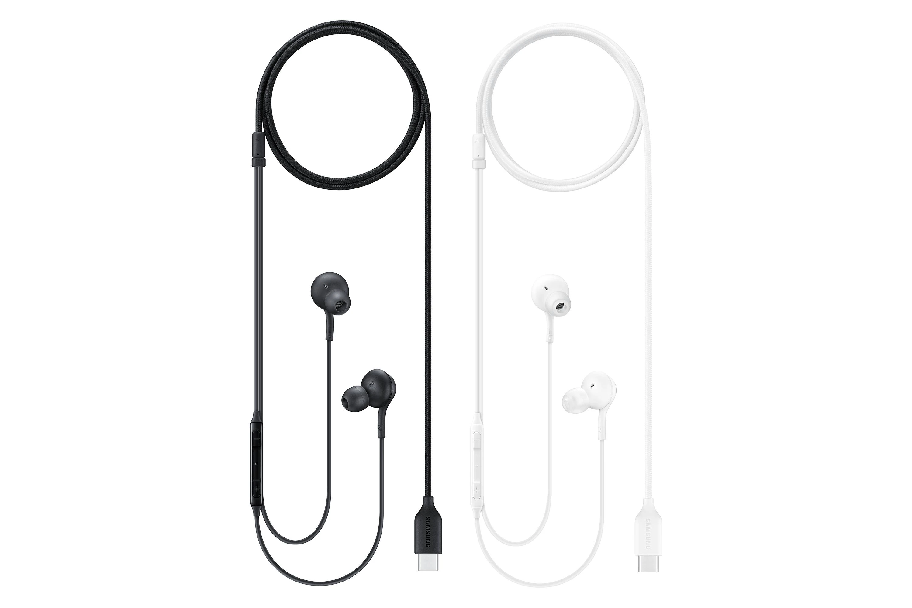 Į ausis dedamos ausinės Samsung IC100BBE Earphones Type-C, Juodos