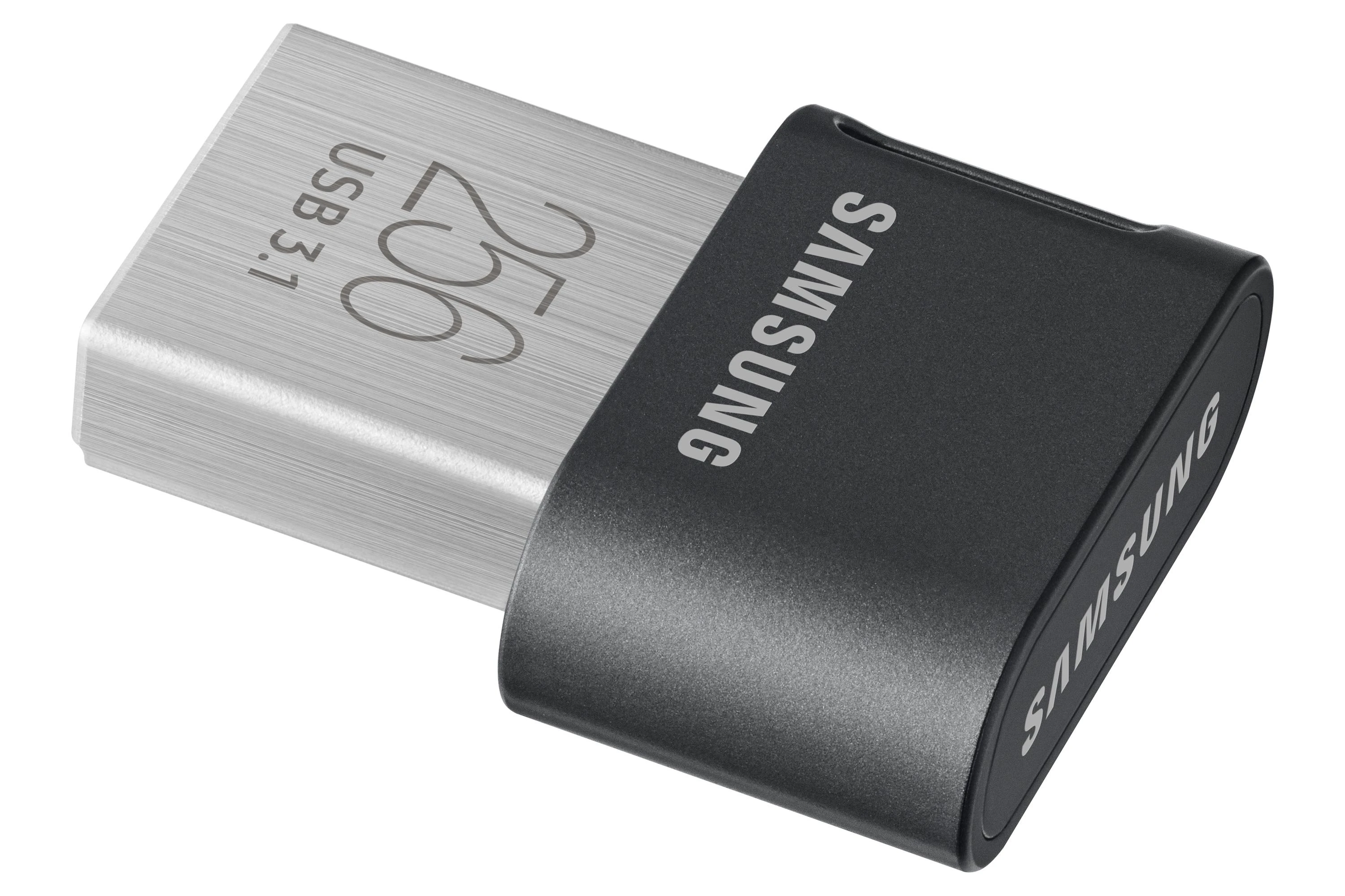USB laikmena Samsung FIT Plus, 256 GB, Juodos spalvos