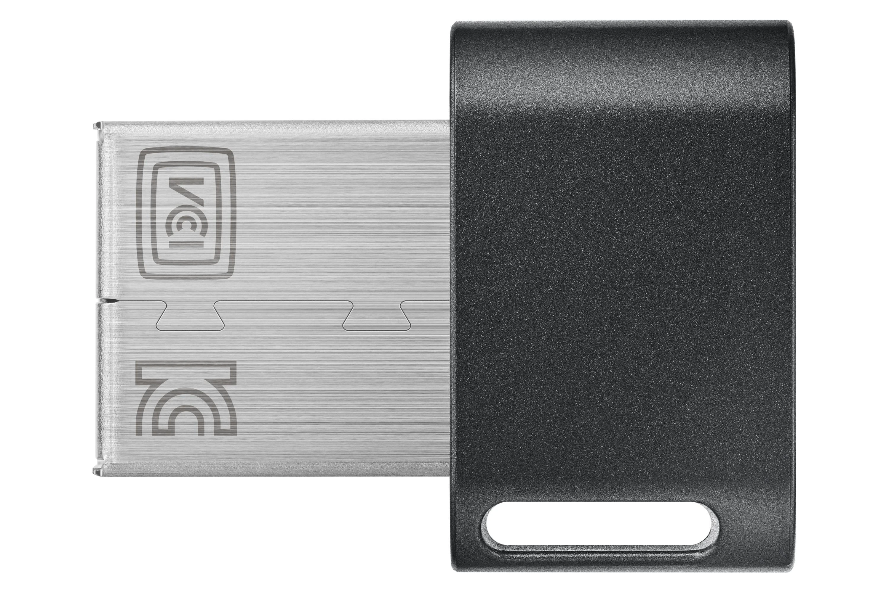 USB laikmena Samsung FIT Plus, 256 GB, Juodos spalvos