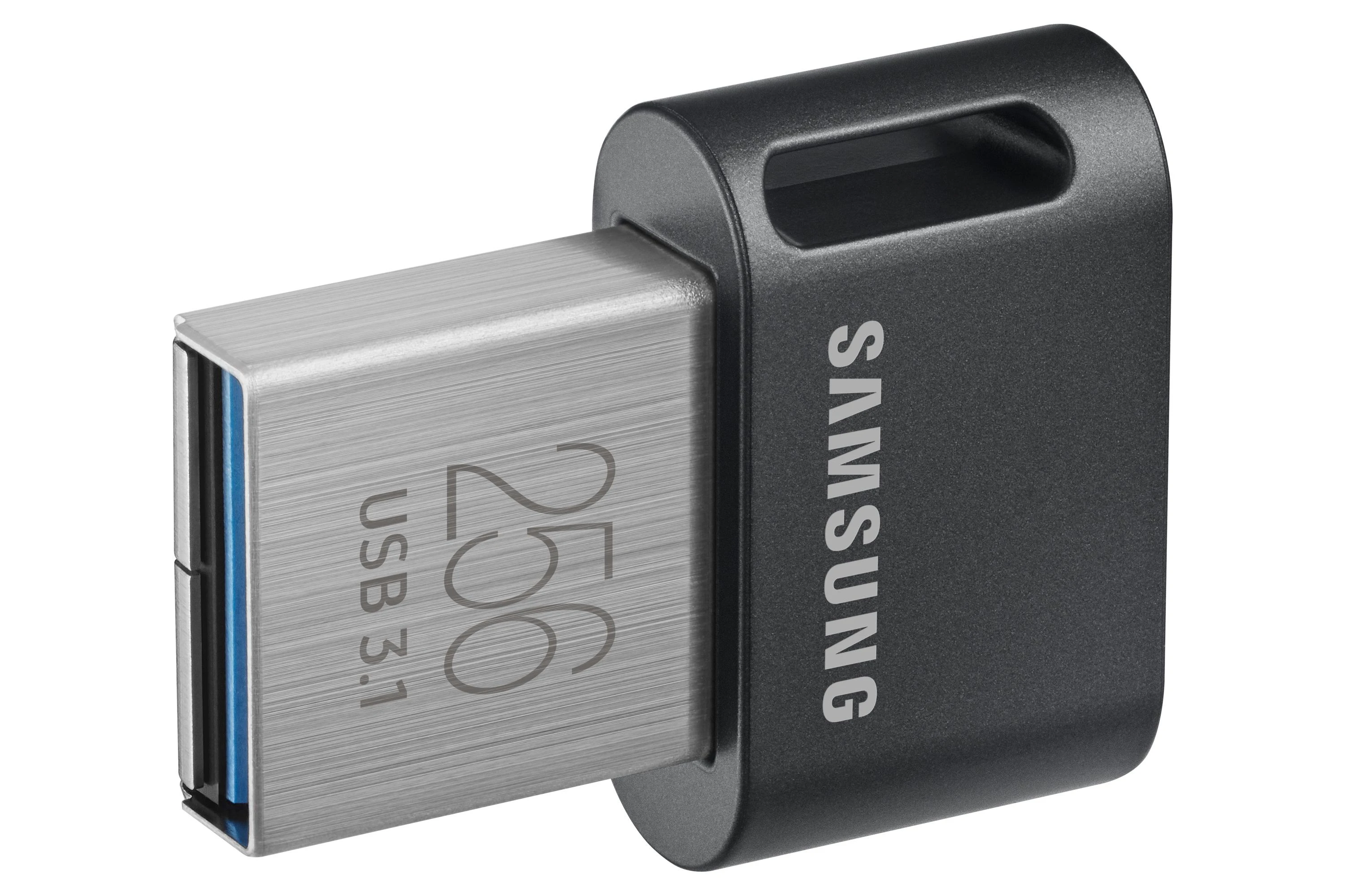 USB laikmena Samsung FIT Plus, 256 GB, Juodos spalvos