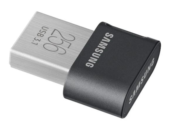 USB laikmena Samsung FIT Plus, 256 GB, Juodos spalvos