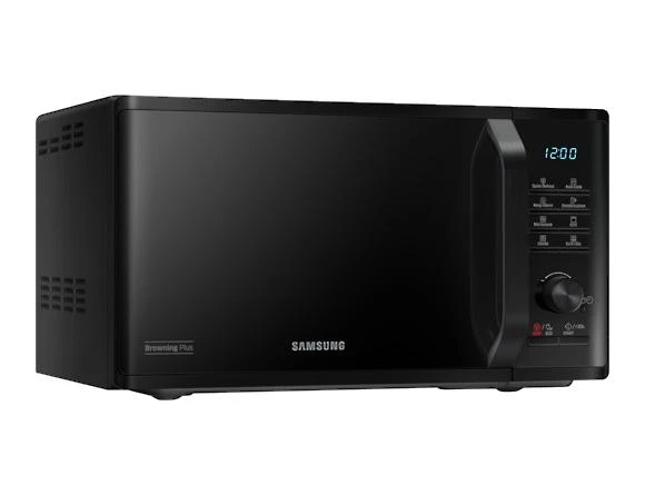 Samsung mikrobangų krosnelė su griliu MG23K3515AK Laisvai stovi, Grilis, 1250 W, Juodas, Atšildymo funkcija