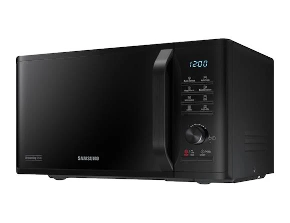 Samsung mikrobangų krosnelė su griliu MG23K3515AK Laisvai stovi, Grilis, 1250 W, Juodas, Atšildymo funkcija