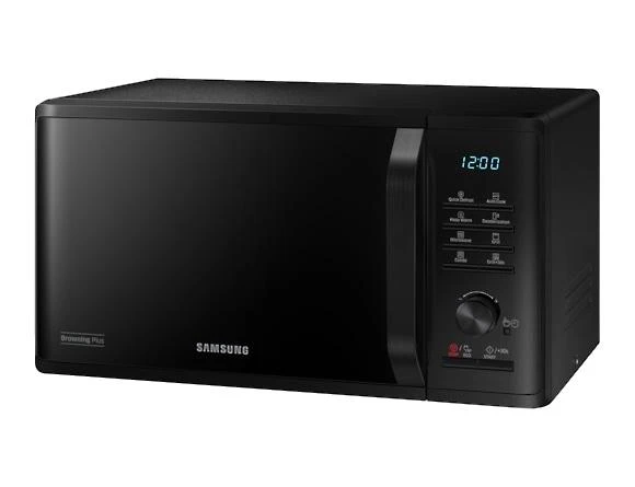 Samsung mikrobangų krosnelė su griliu MG23K3515AK Laisvai stovi, Grilis, 1250 W, Juodas, Atšildymo funkcija