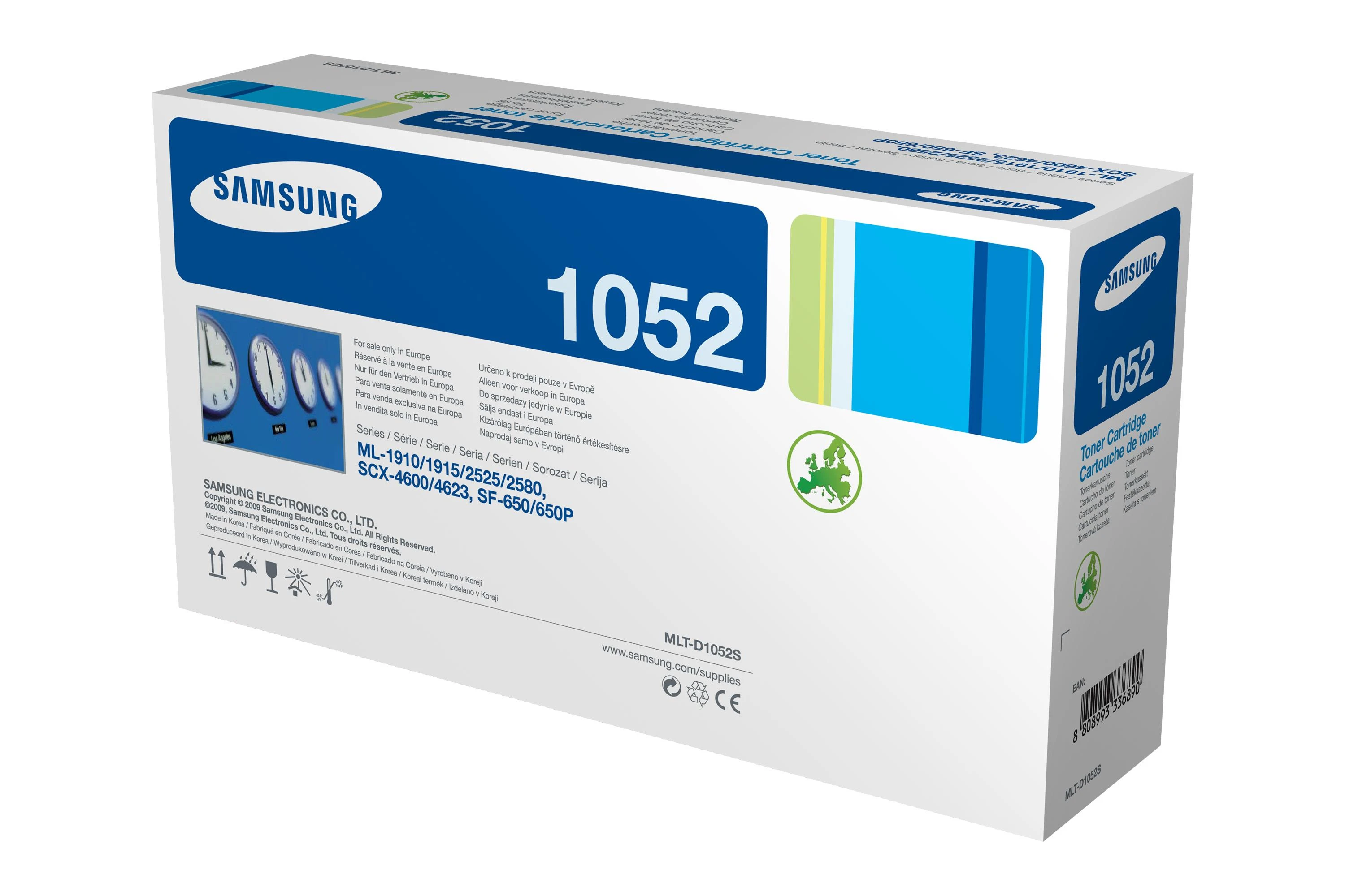 Hewlett Packard (HP) Samsung MLT-D1052S kasetė, juodas
