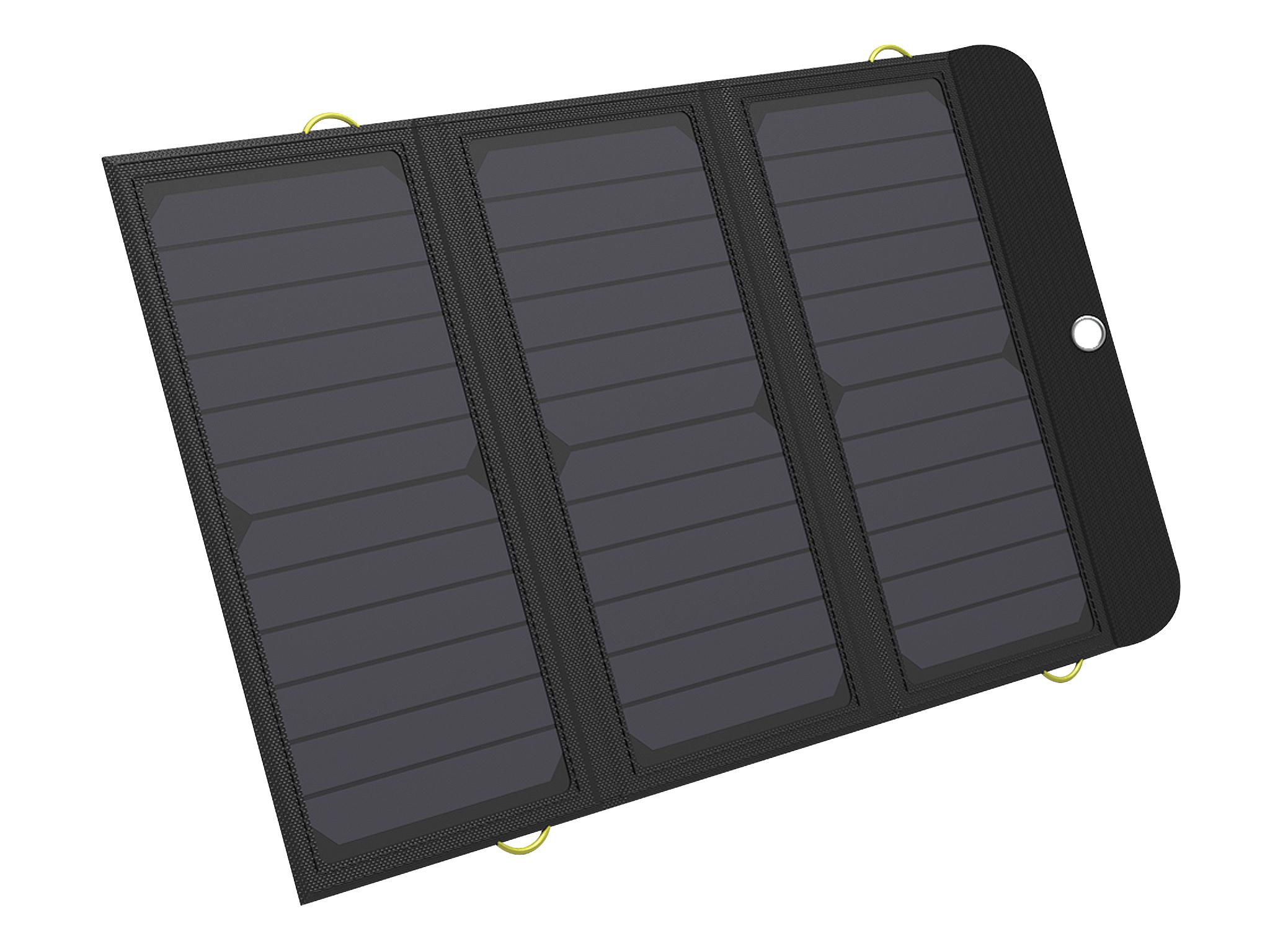Sandberg saulės įkroviklis 21W 2xUSB+USB-C