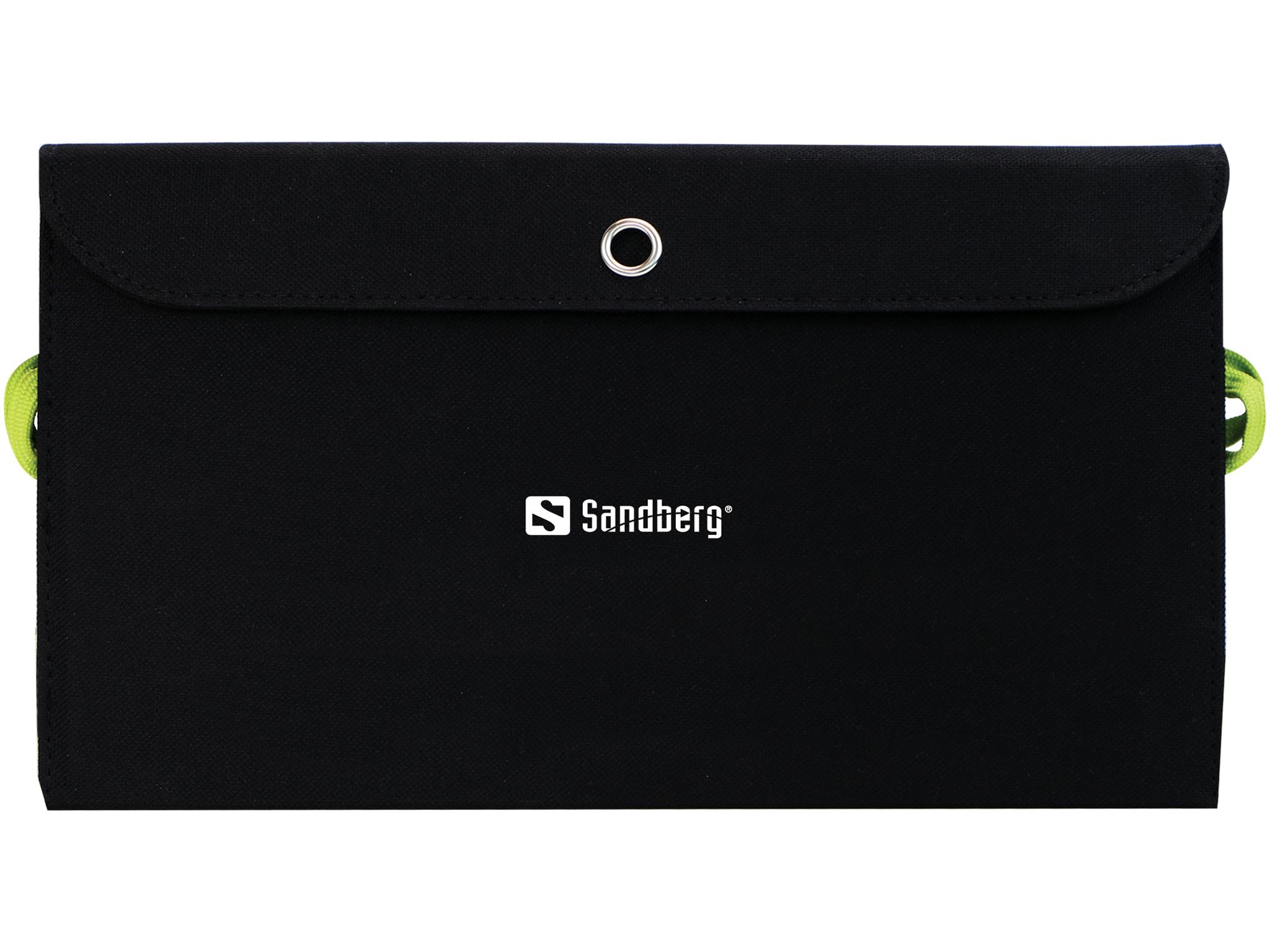 Sandberg saulės įkroviklis 21W 2xUSB+USB-C