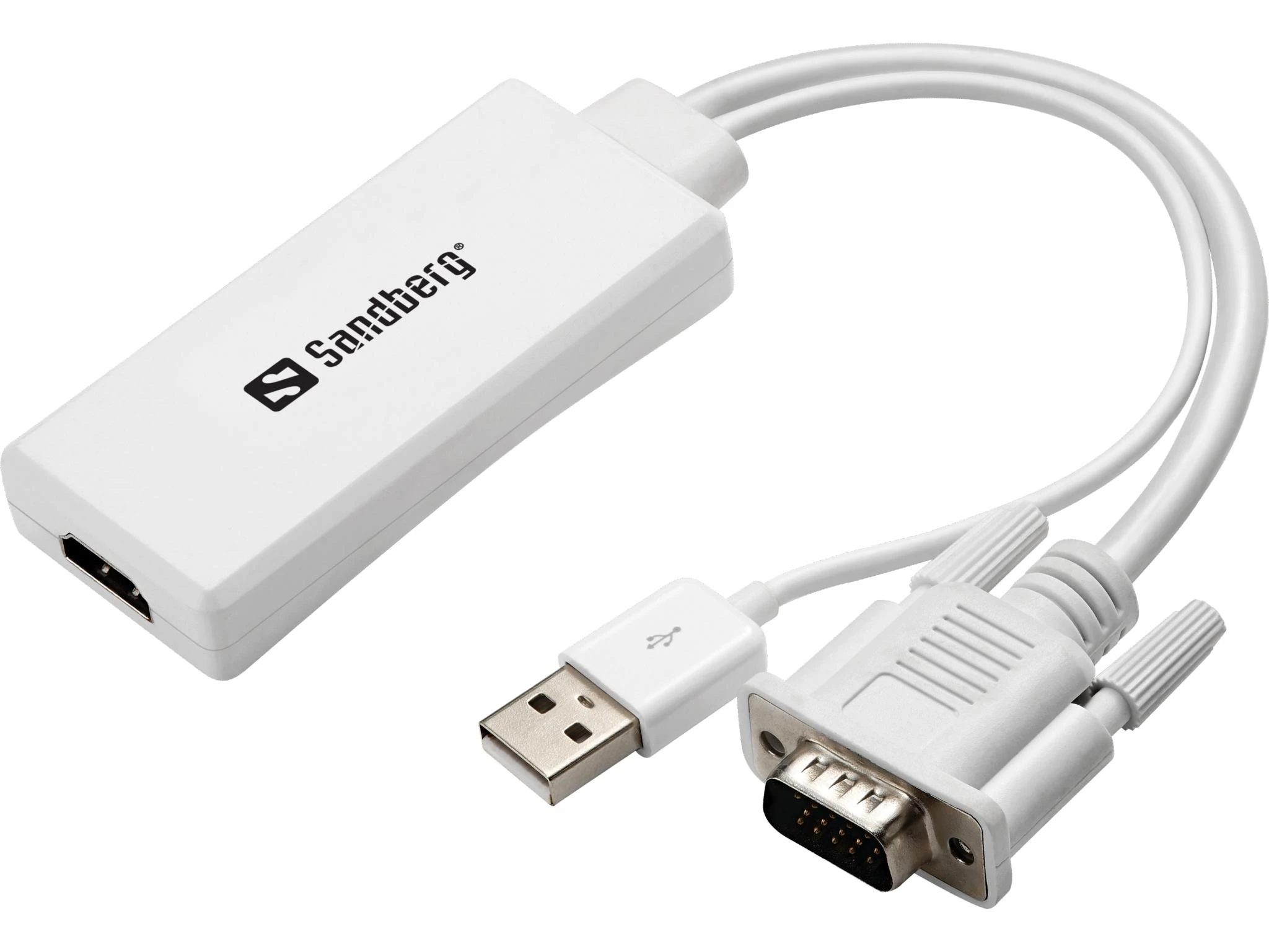 Sandberg VGA+garso į HDMI keitiklis