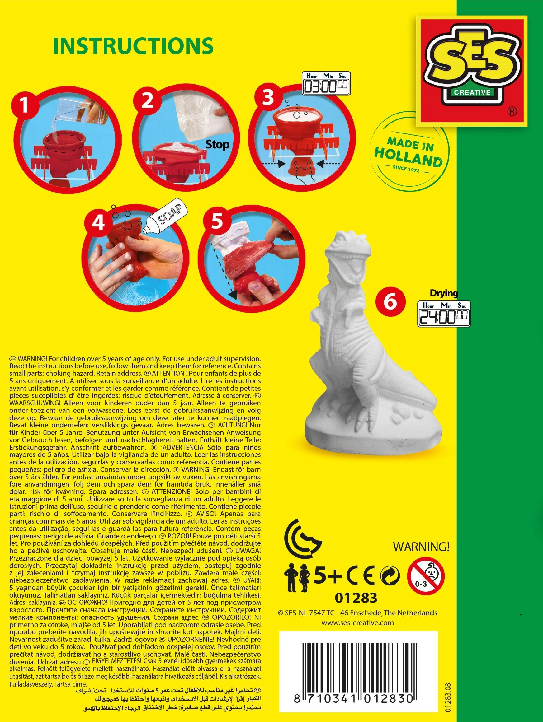 SES Kūrybinis rinkinys „T-Rex“