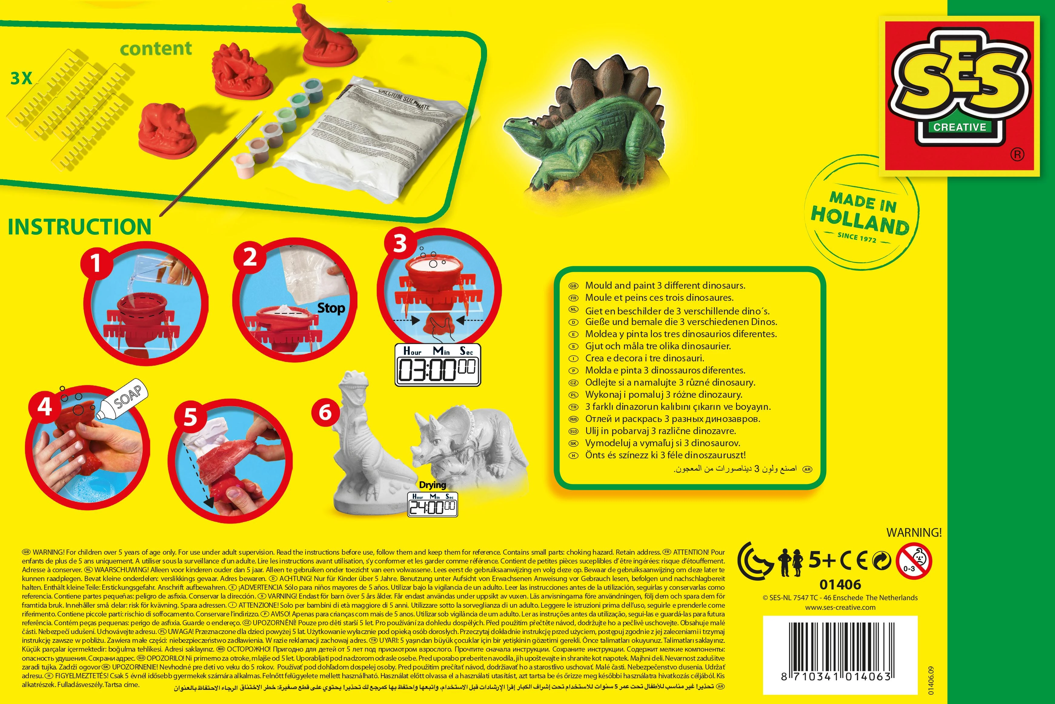 SES Rinkinys „Dinozaurai“