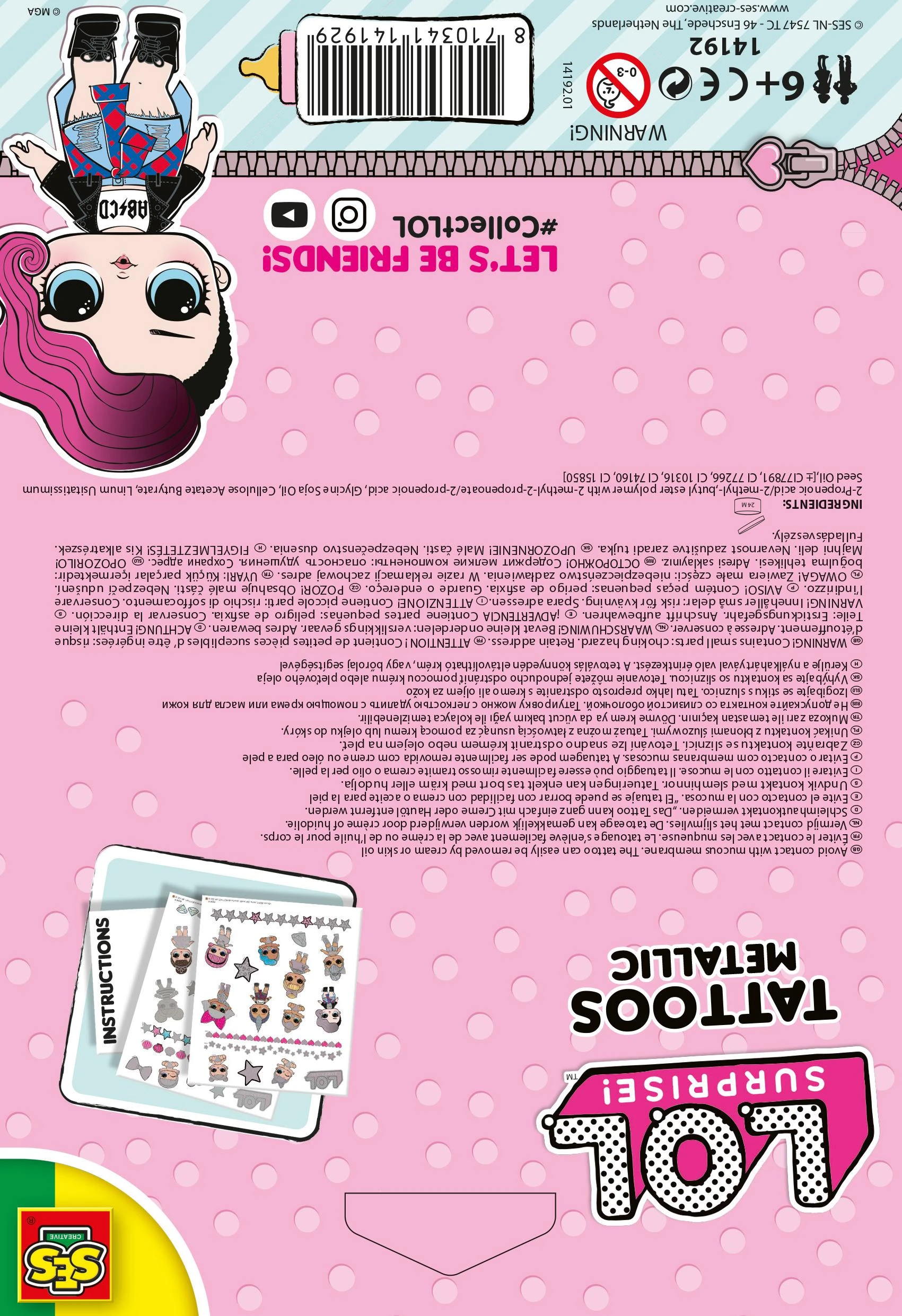 L.O.L Surprise SES L.O.L. Tatuiruotės