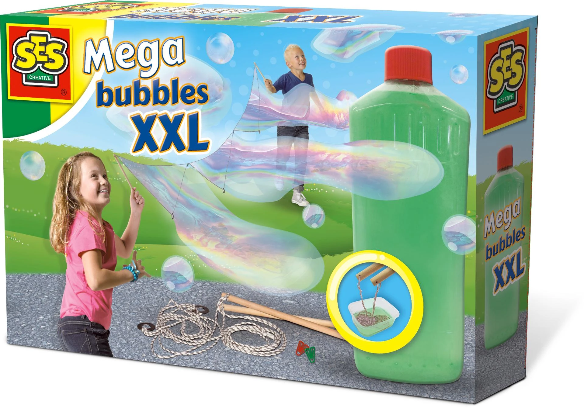 SES Mega muilo burbulai