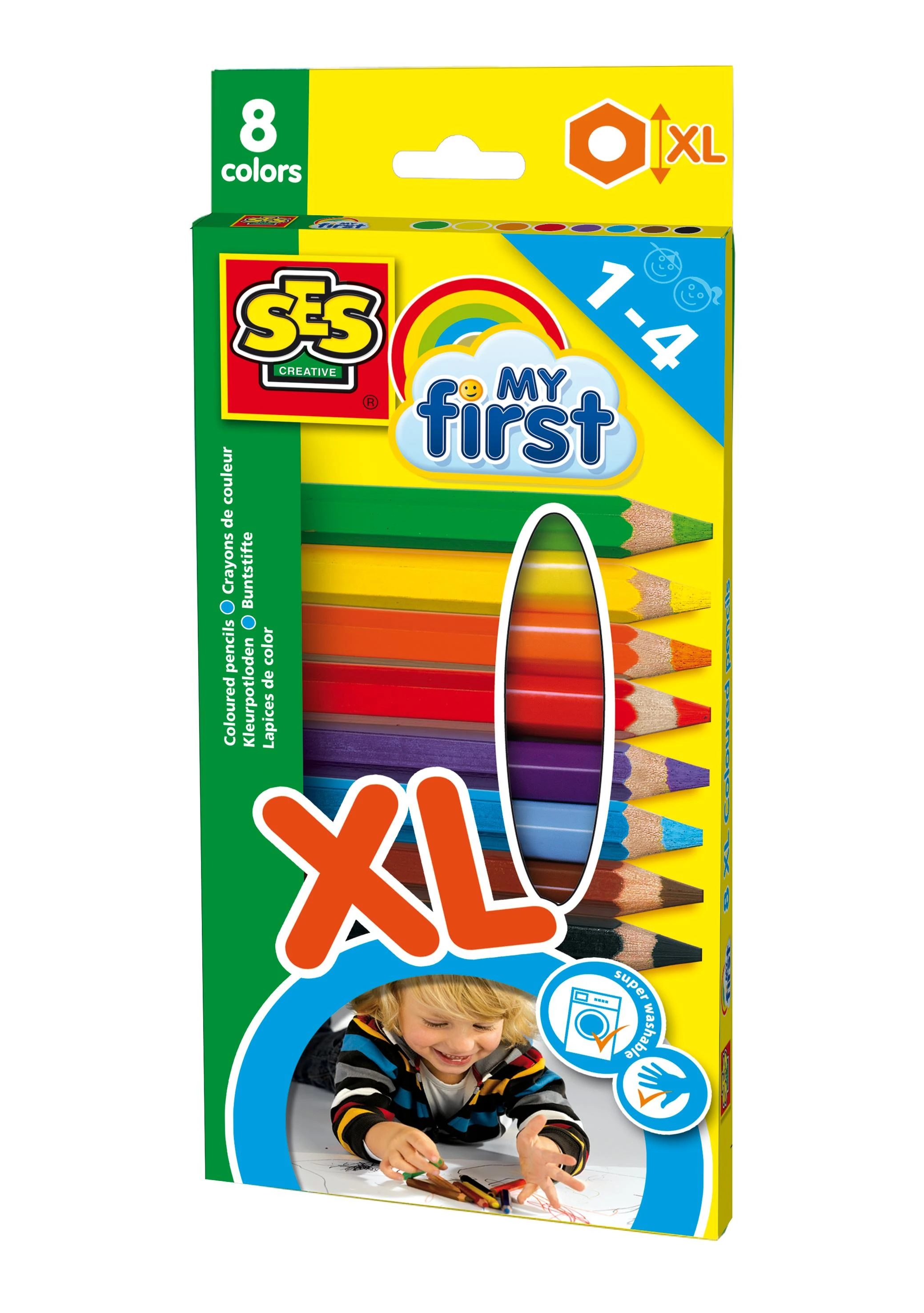 SES XL dydžio pieštukai