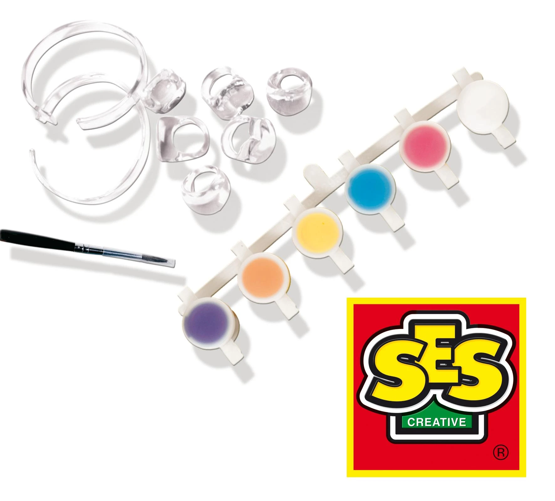 SES Kūrybinis žaislas „Žiedai ir apyrankės"