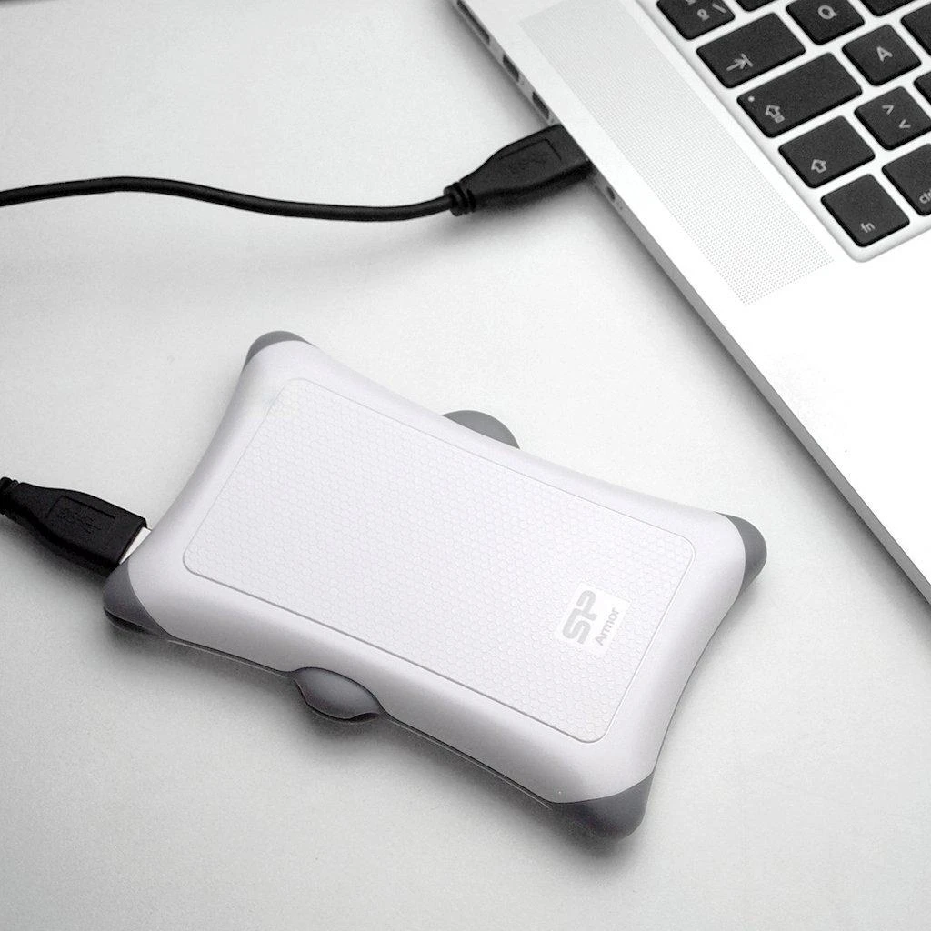 Kietasis diskas Silicon Power Armor A30 1TB | 1000 GB | 2,5" | USB 3.1 | Baltas