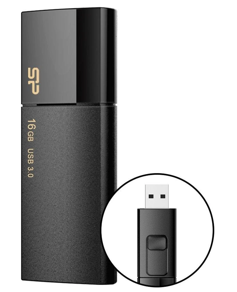Silicon Power | Blaze B05 | 16 GB | USB Type-A | Juodas