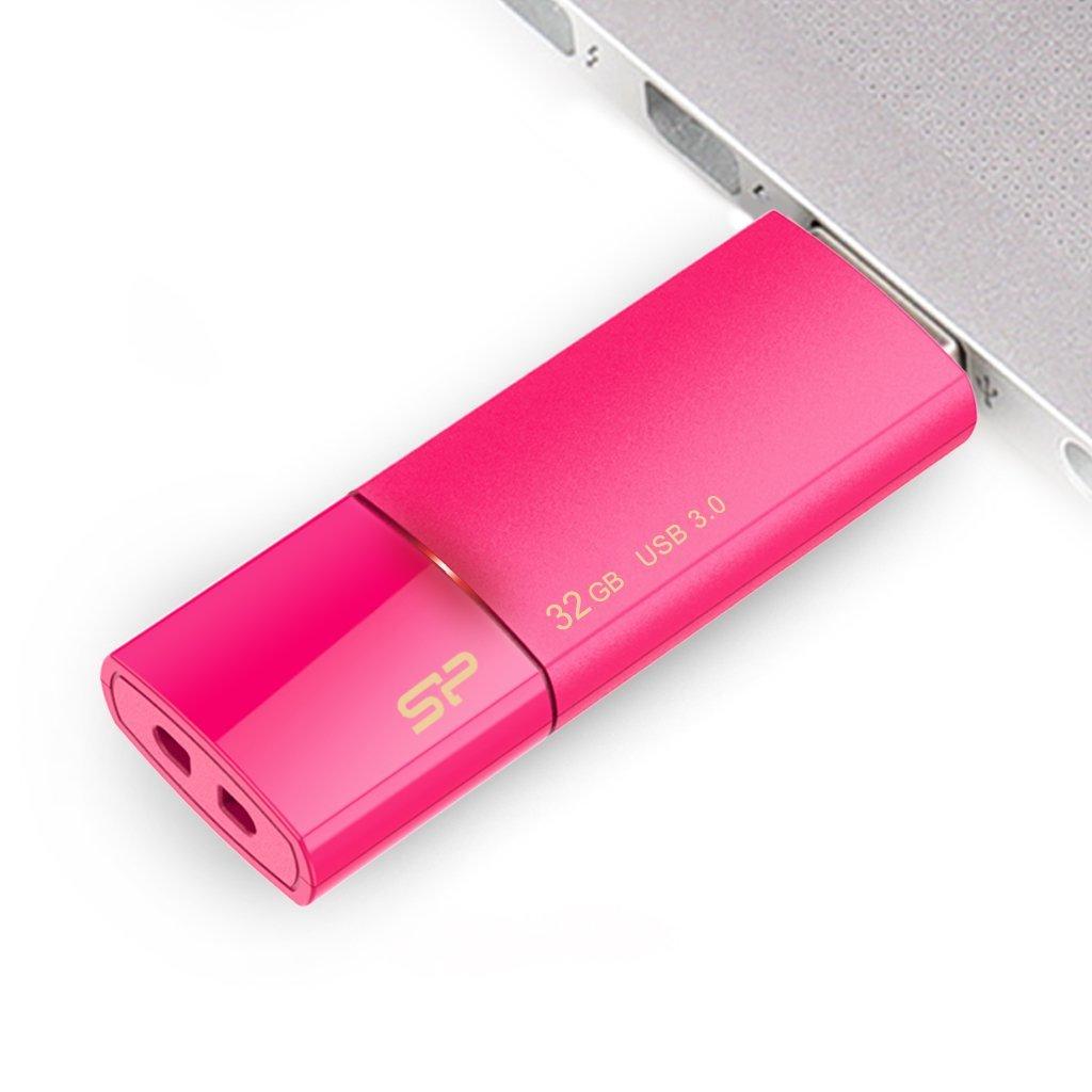 Silicon Power Blaze B05 32 GB, USB 3.0, Rožinė