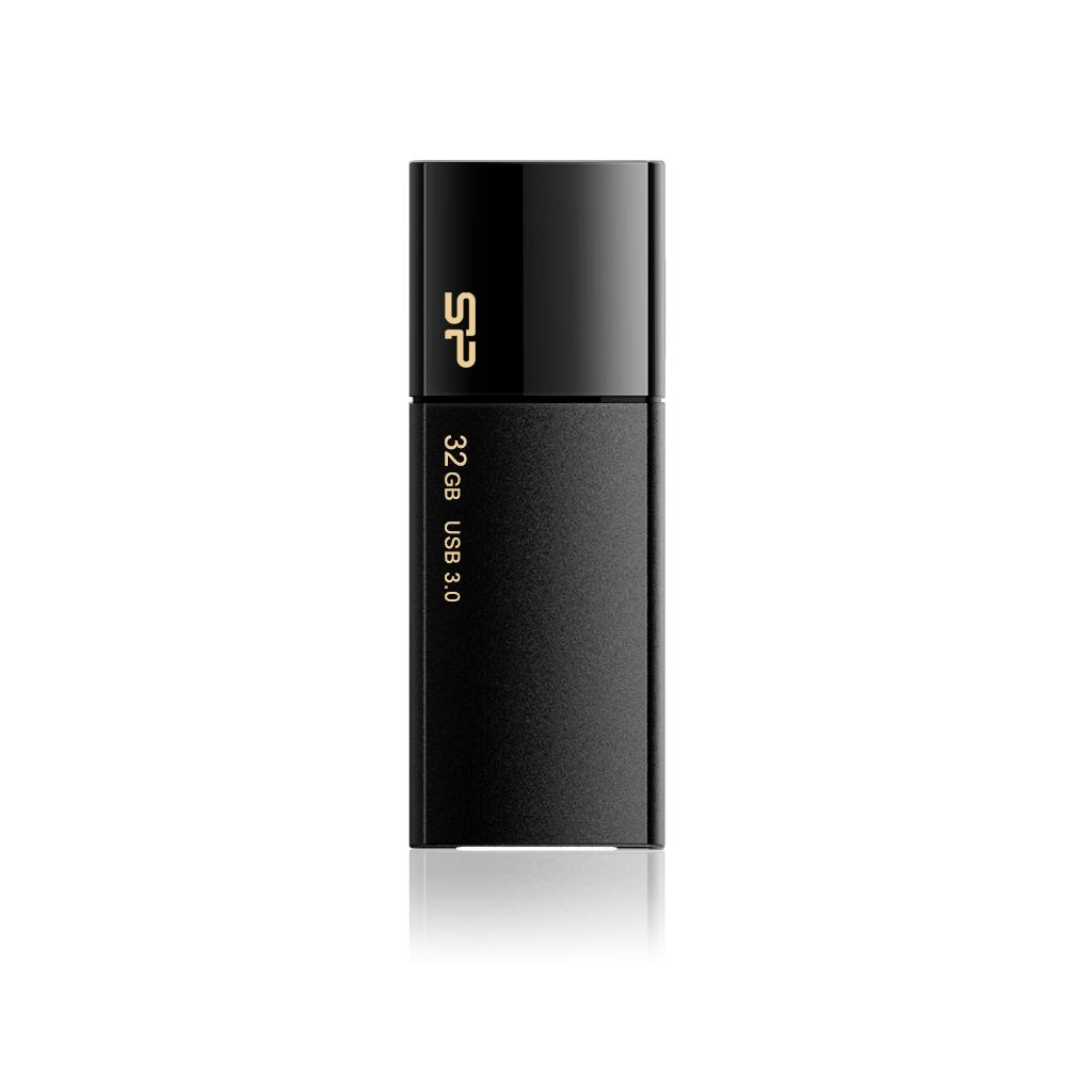 SILIKONIO MAITINIMO KOMPIUTERIS & COMMUNICAT SILICONPOW SP032GBUF3B05V1K Silicon Power atmintis USB Blaze B05 32GB USB 3.0 Juodas
