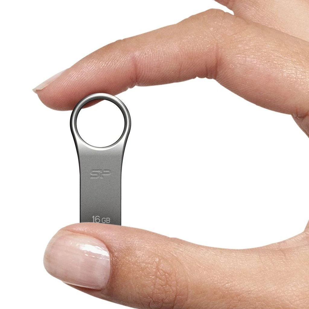 Silicon Power | Firma F80 | 16 GB | USB Type-A | Sidabrinis