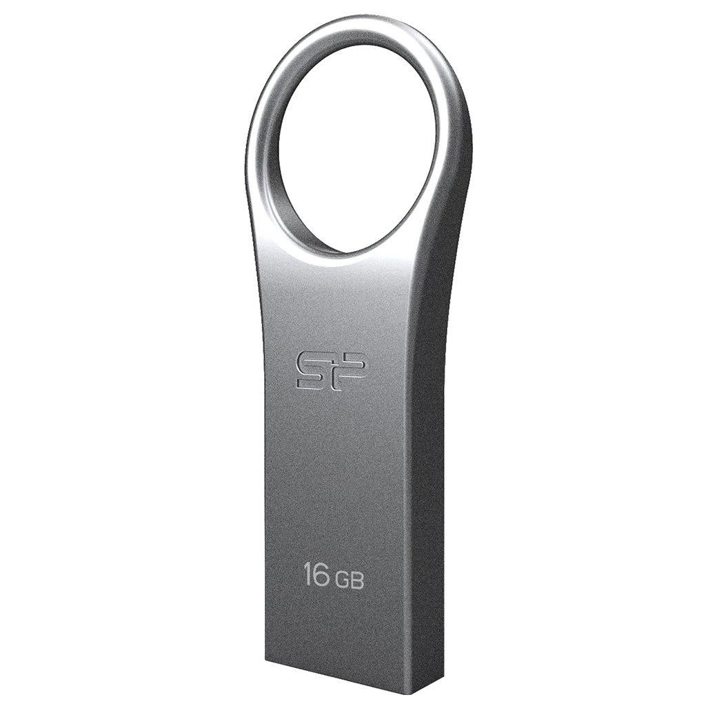 Silicon Power | Firma F80 | 16 GB | USB Type-A | Sidabrinis