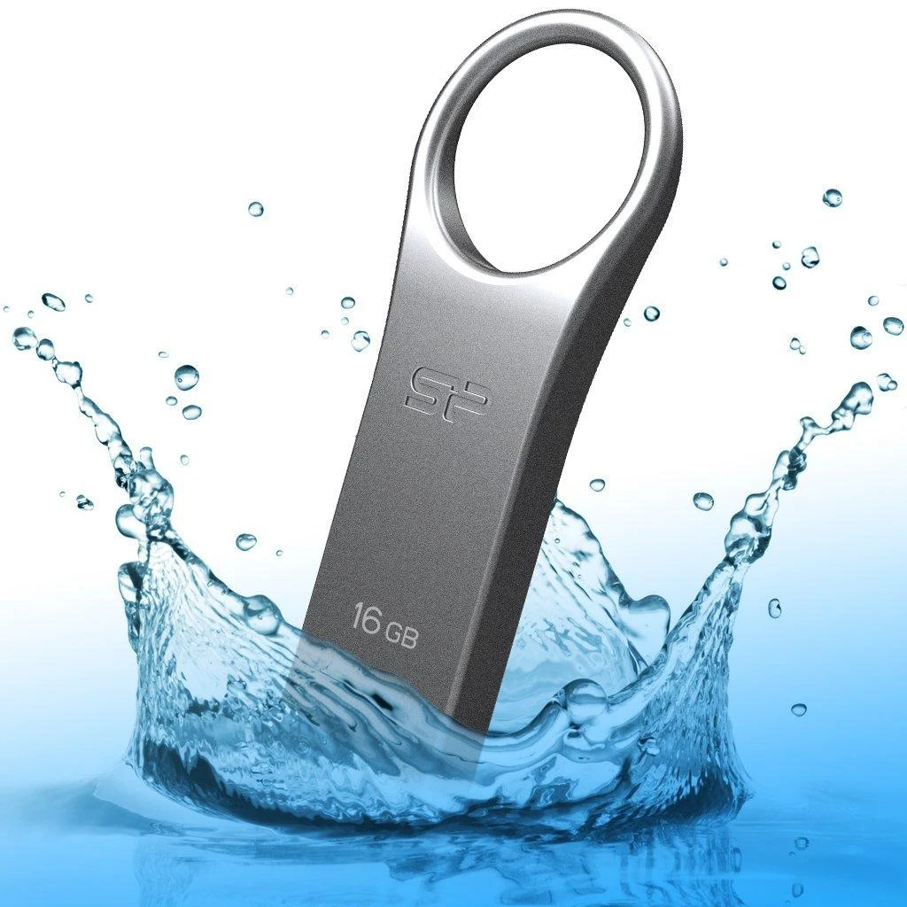 Silicon Power | Firma F80 | 16 GB | USB Type-A | Sidabrinis