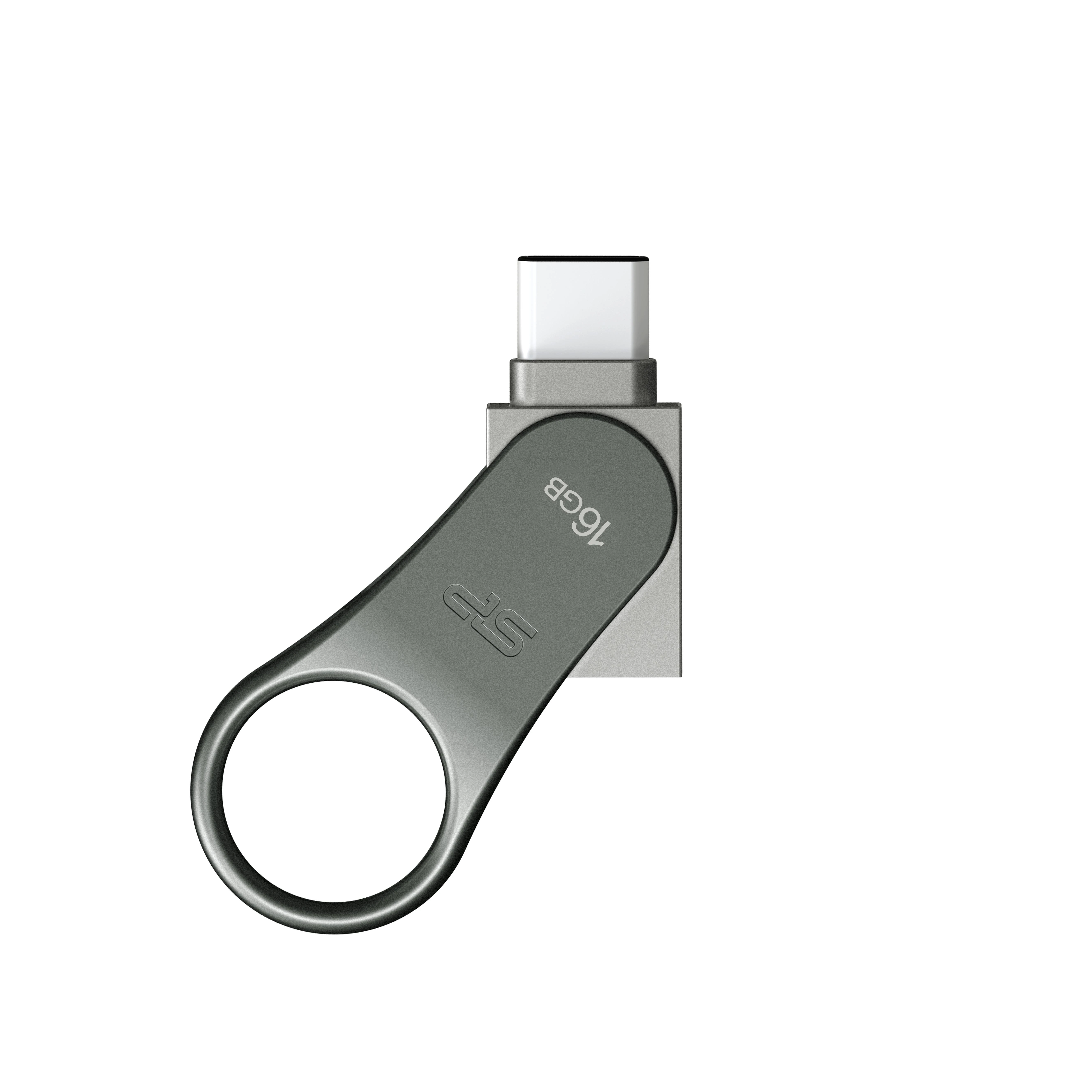 Silicon Power Mobile C80 16 GB, USB 3.0, titano