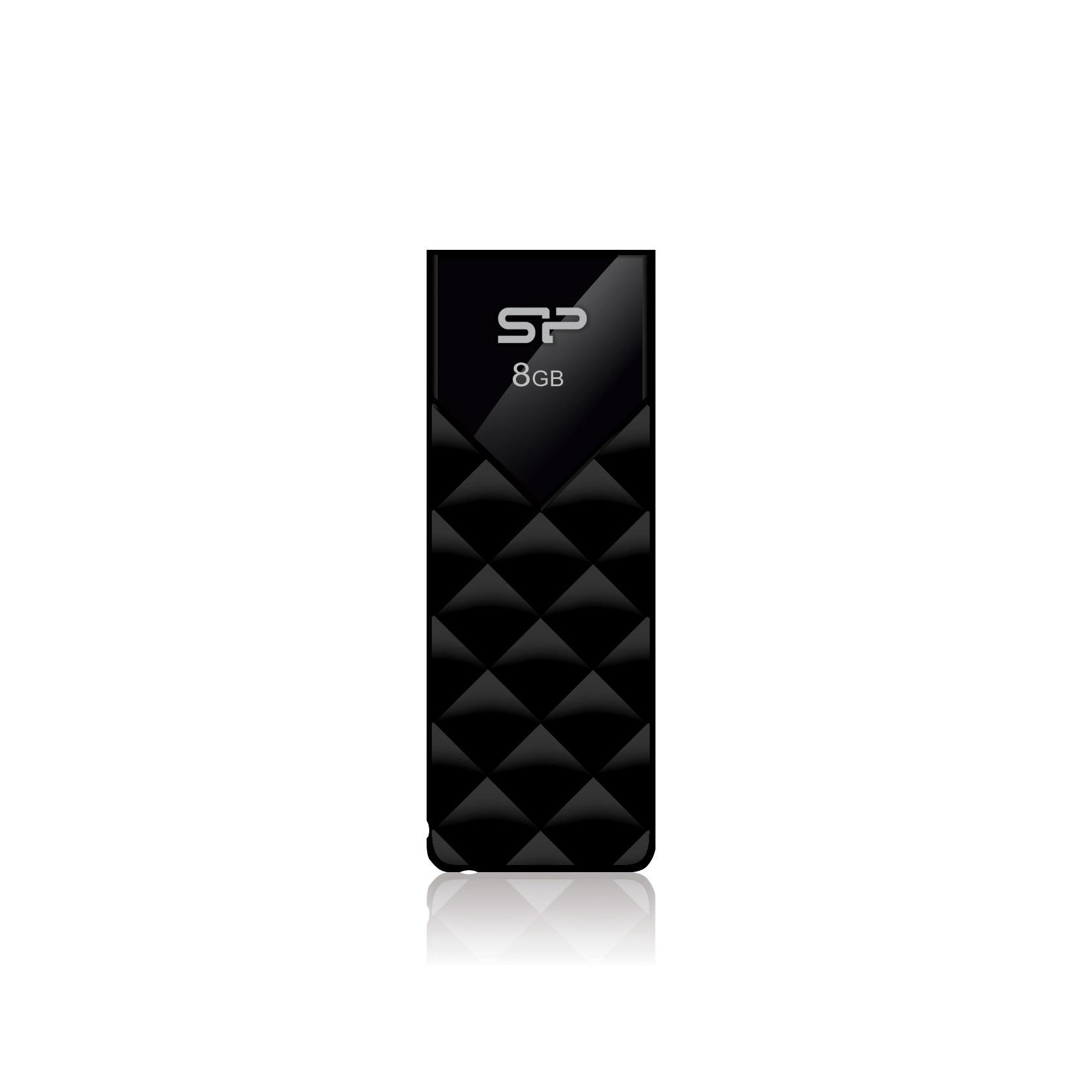 Silicon Power Ultima U03 8 GB, USB 2.0, Juodas