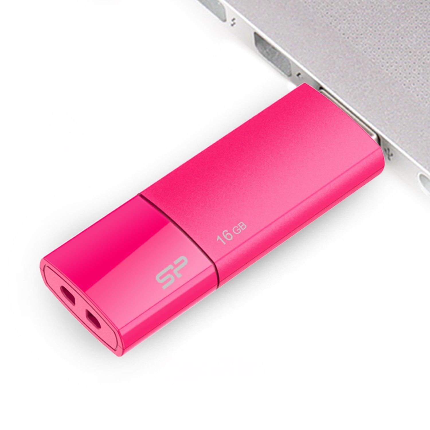 Silicon Power Ultima U05 USB atmintukas 16 GB USB A tipo 2.0 Rožinė