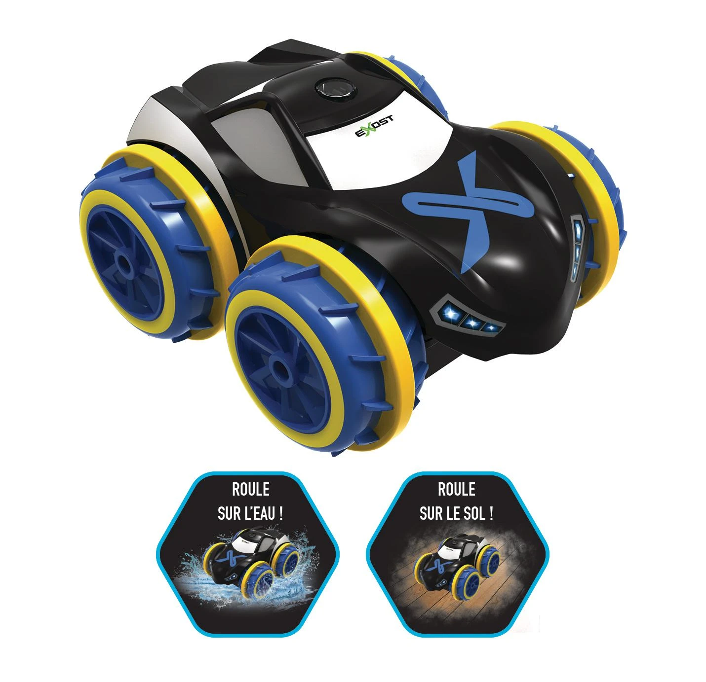 SILVERLIT EXOST 1:34 Radijo bangomis valdomas automobilis AQUA CYCLONE