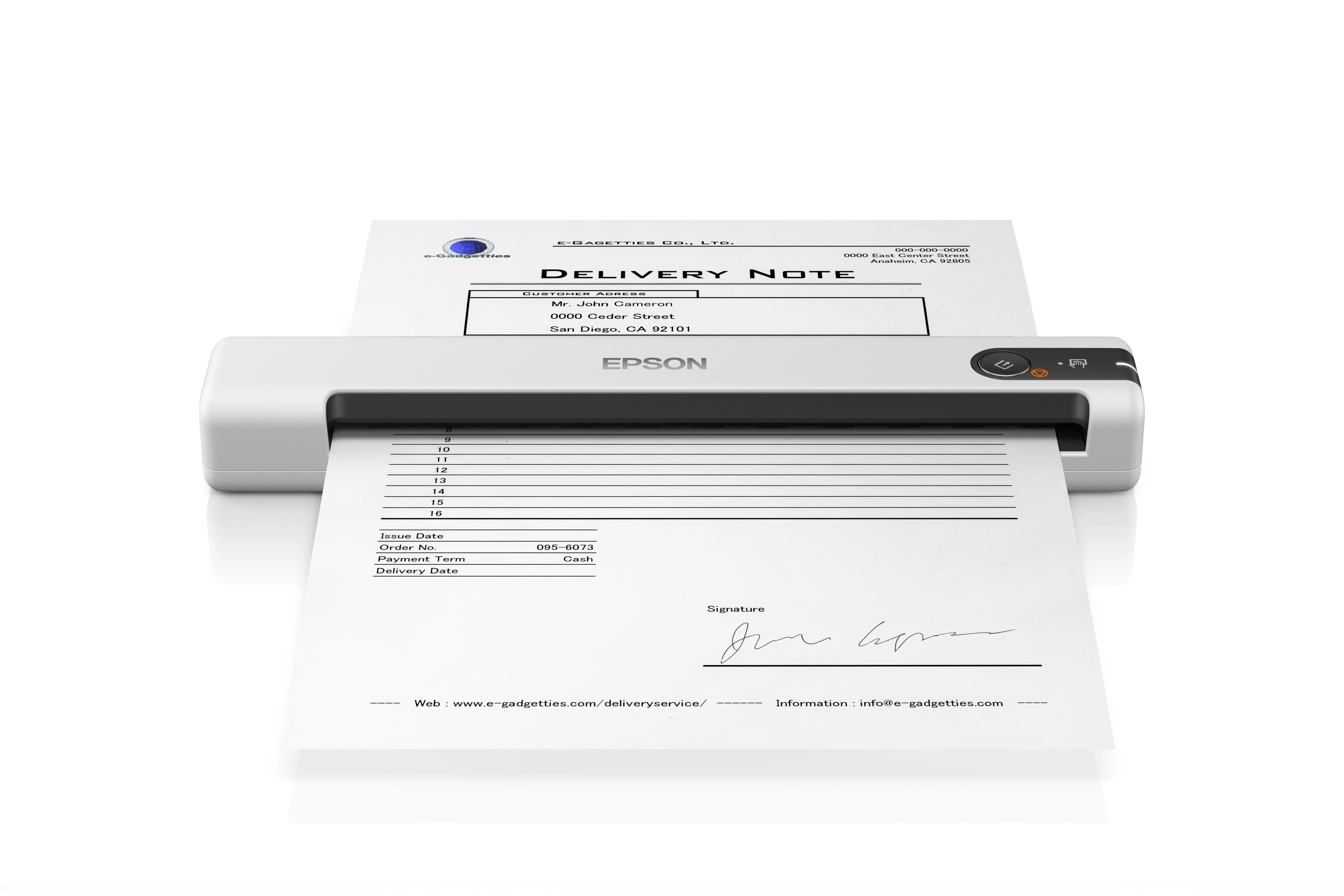 Skeneris Epson | Mobilus dokumentų skaitytuvas | Darbo jėga DS-70 | Spalva