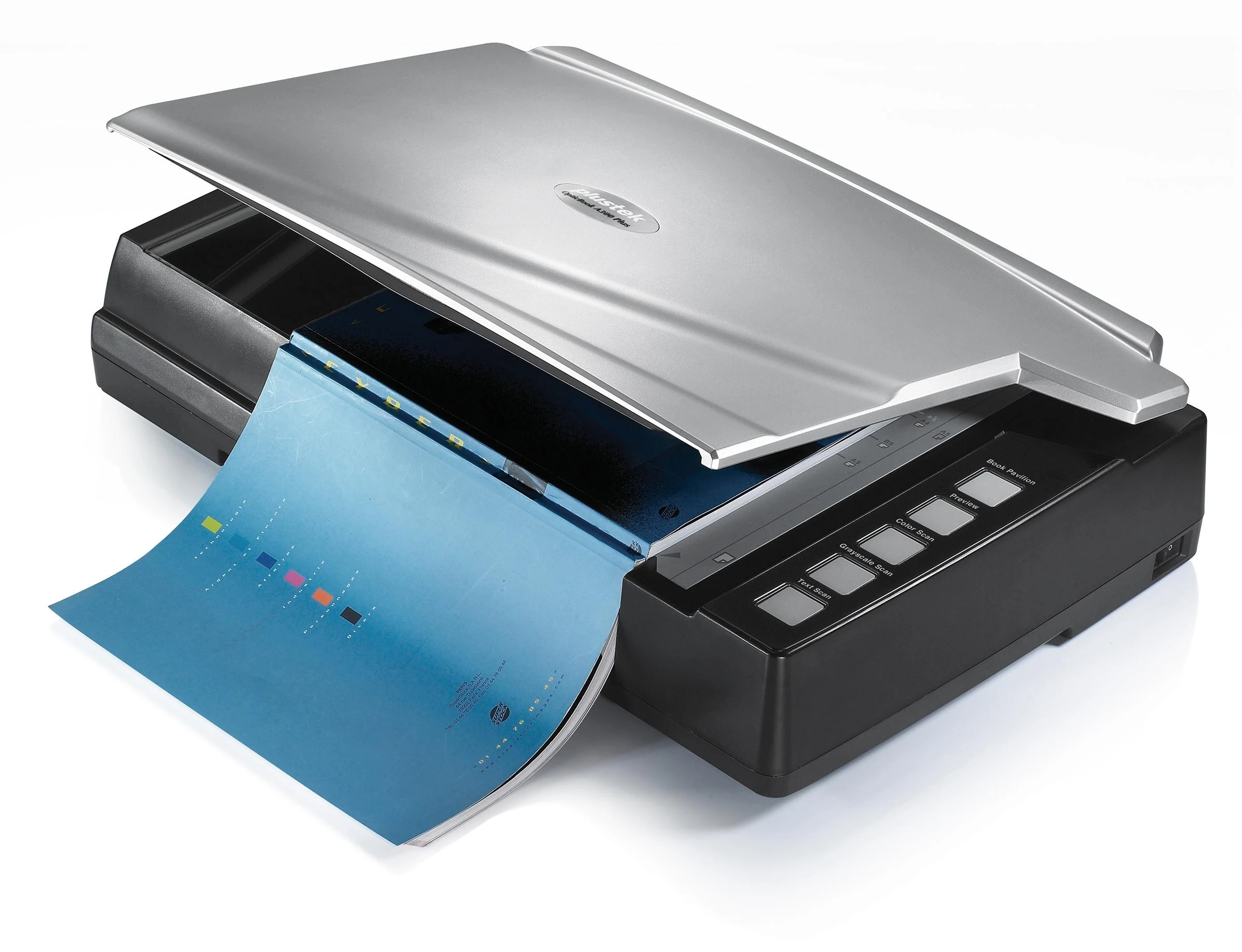 Skeneris Plokščiasis skaitytuvas Plustek OPTICBOOK PLUS-OB-A300-PLUS (304 x 432 mm, USB)