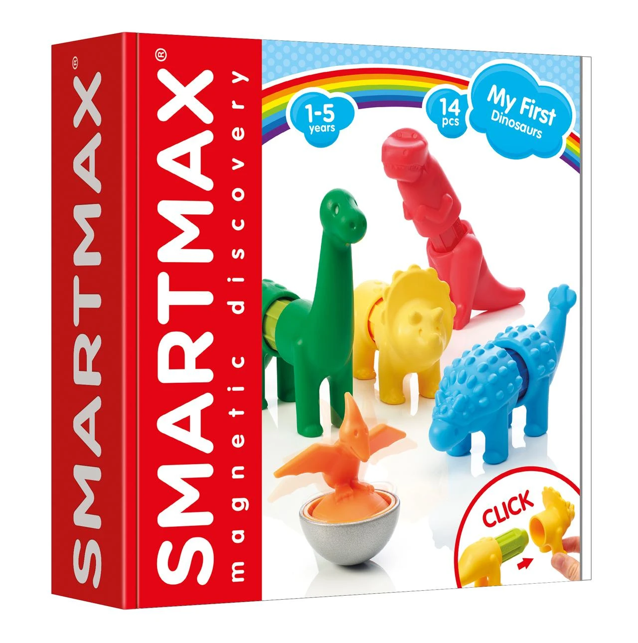 Iuvi Games Smartmax SMART MAX Magnetinis konstruktorius Dinozaurų atradimas, SMX223