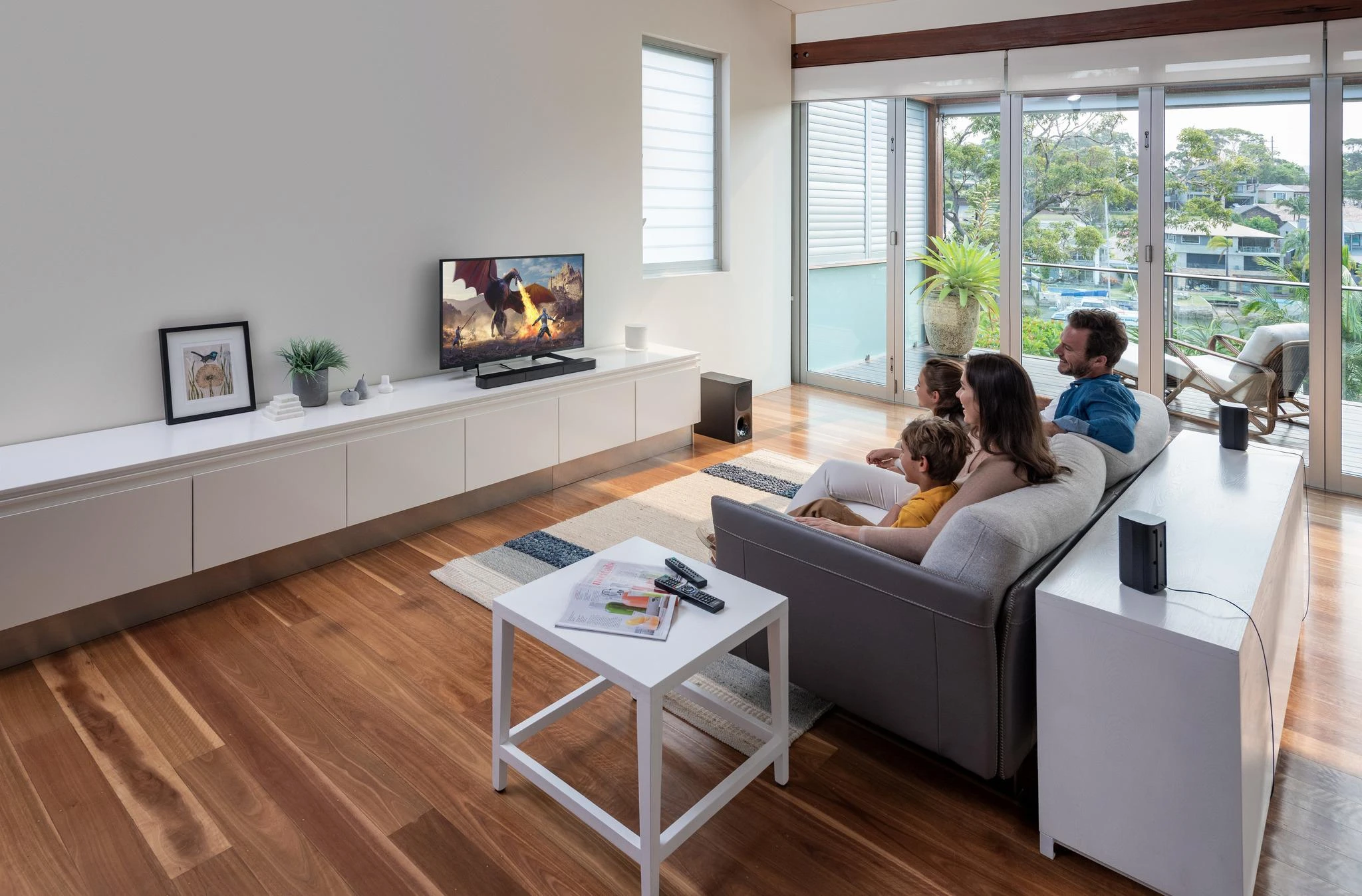 Namų kino sistema SONY HT-S20R Garso sistema
