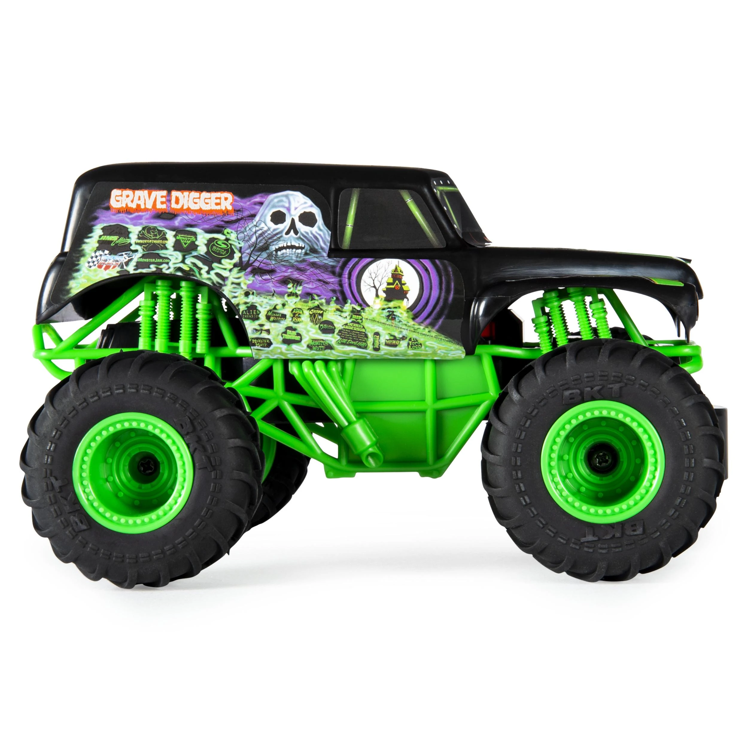 Spin Master MONSTER JAM visureigis RC 1:24 Grave Digger, 6044955