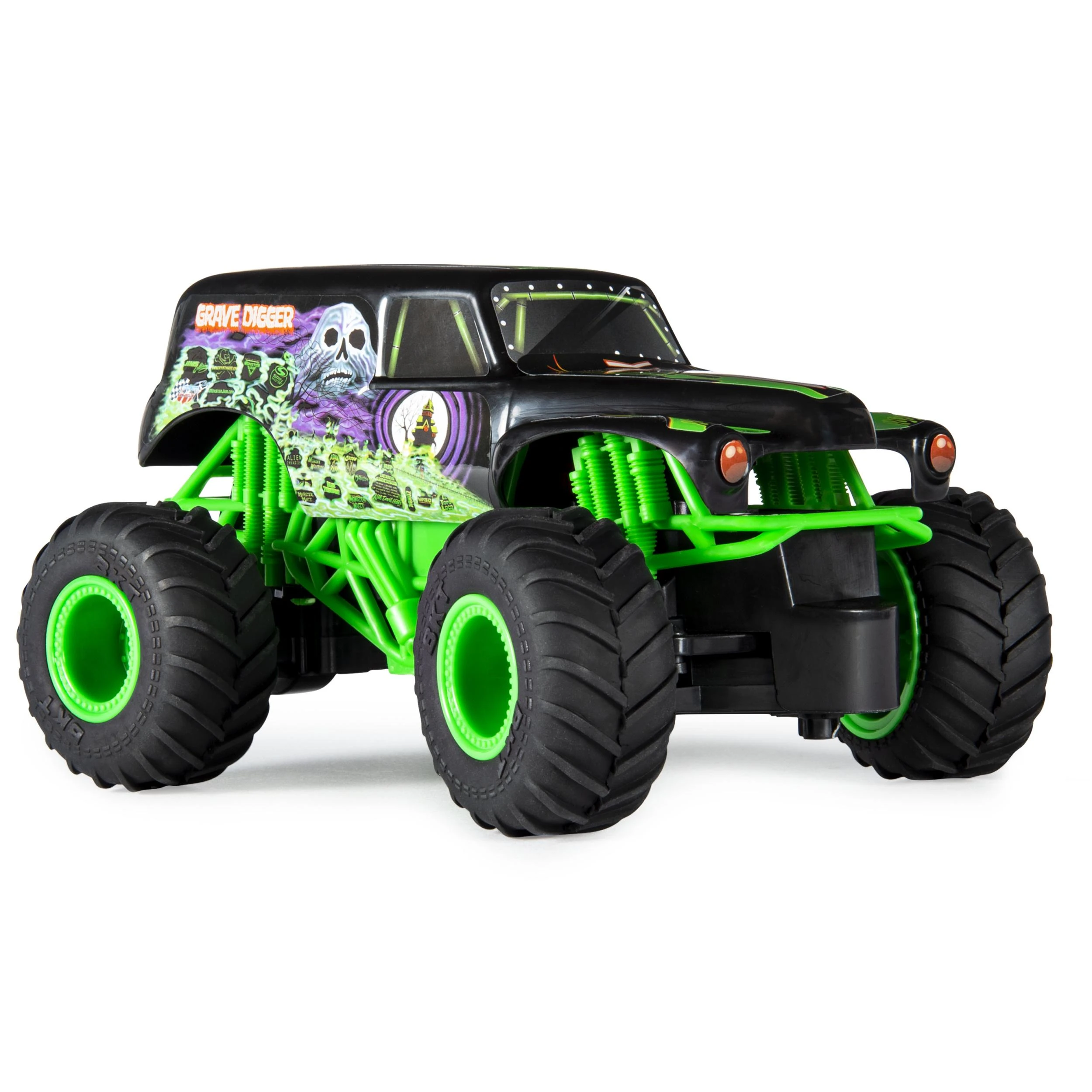 Spin Master MONSTER JAM visureigis RC 1:24 Grave Digger, 6044955
