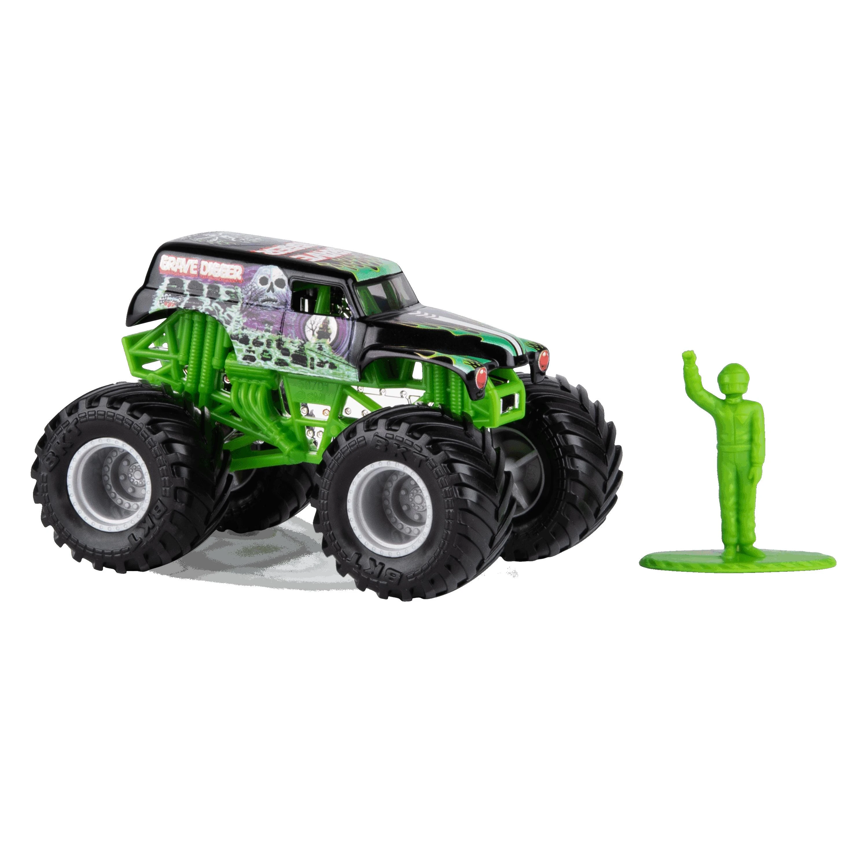 MONSTER JAM visureigis 1:64, 1 vnt.