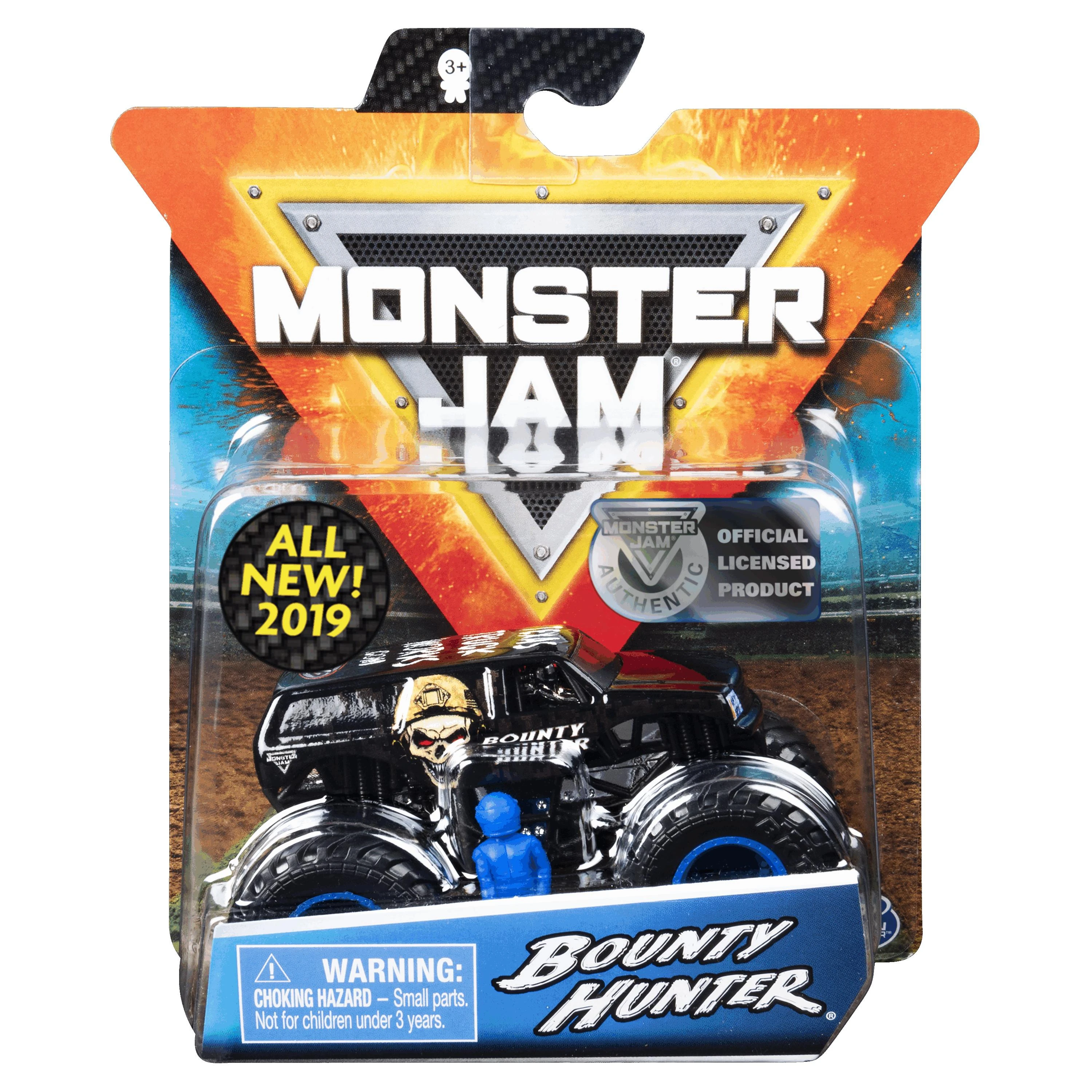 MONSTER JAM visureigis 1:64, 1 vnt.