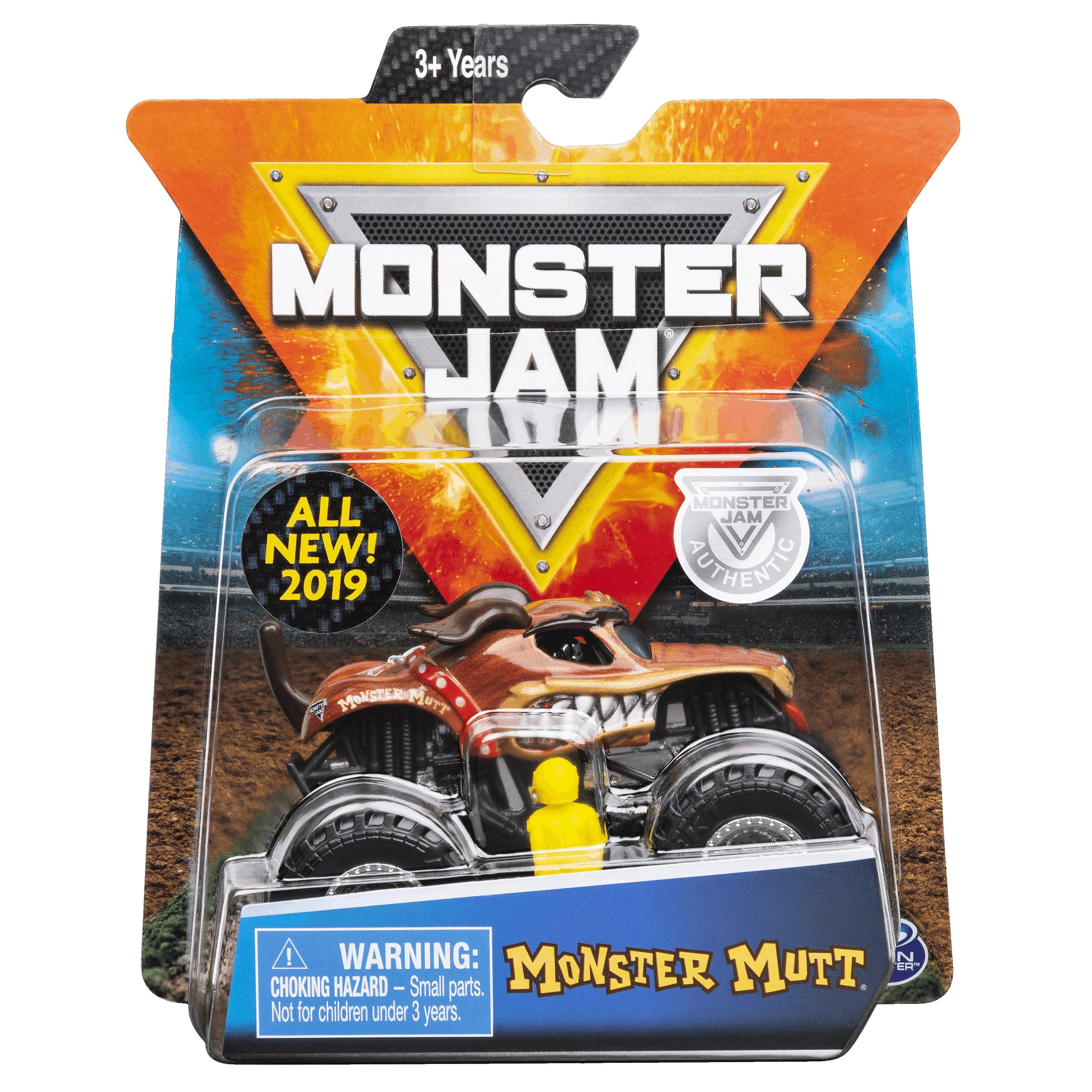 MONSTER JAM visureigis 1:64, 1 vnt.