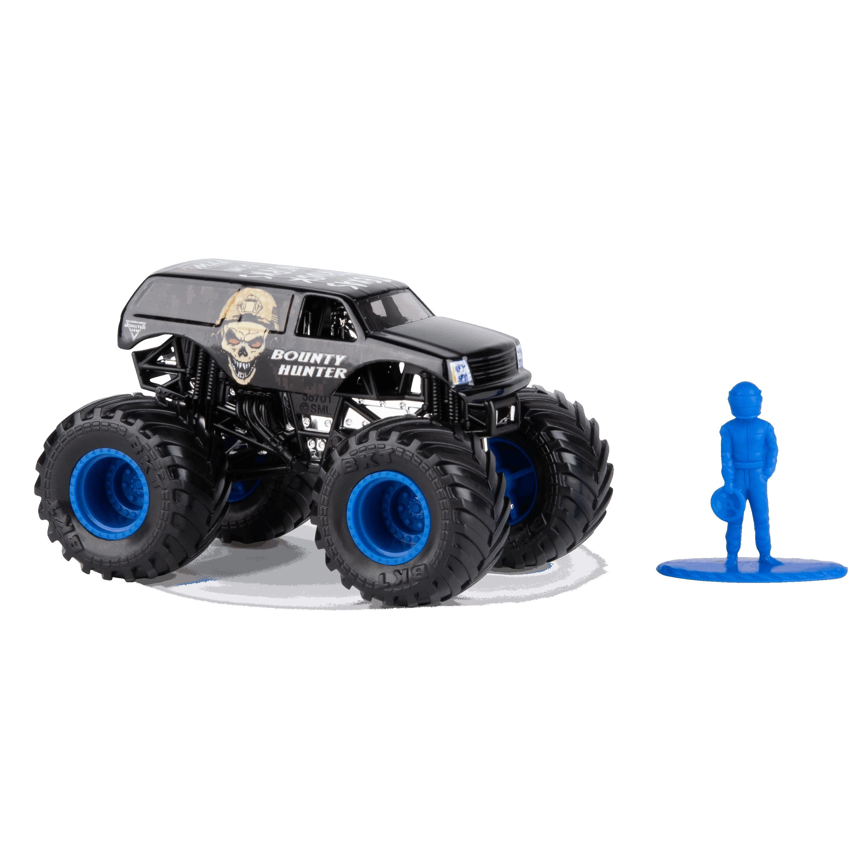 MONSTER JAM visureigis 1:64, 1 vnt.