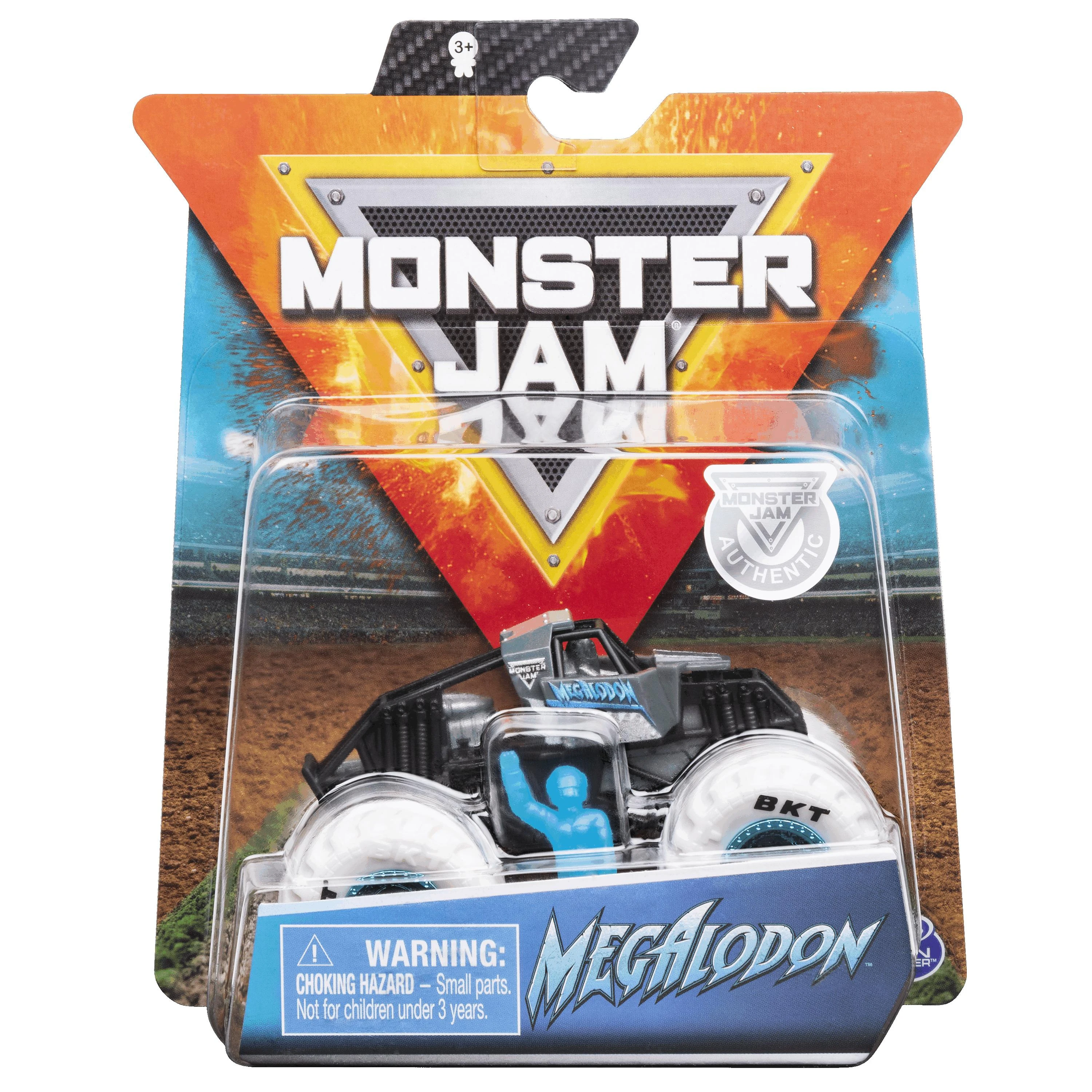 MONSTER JAM visureigis 1:64, 1 vnt.