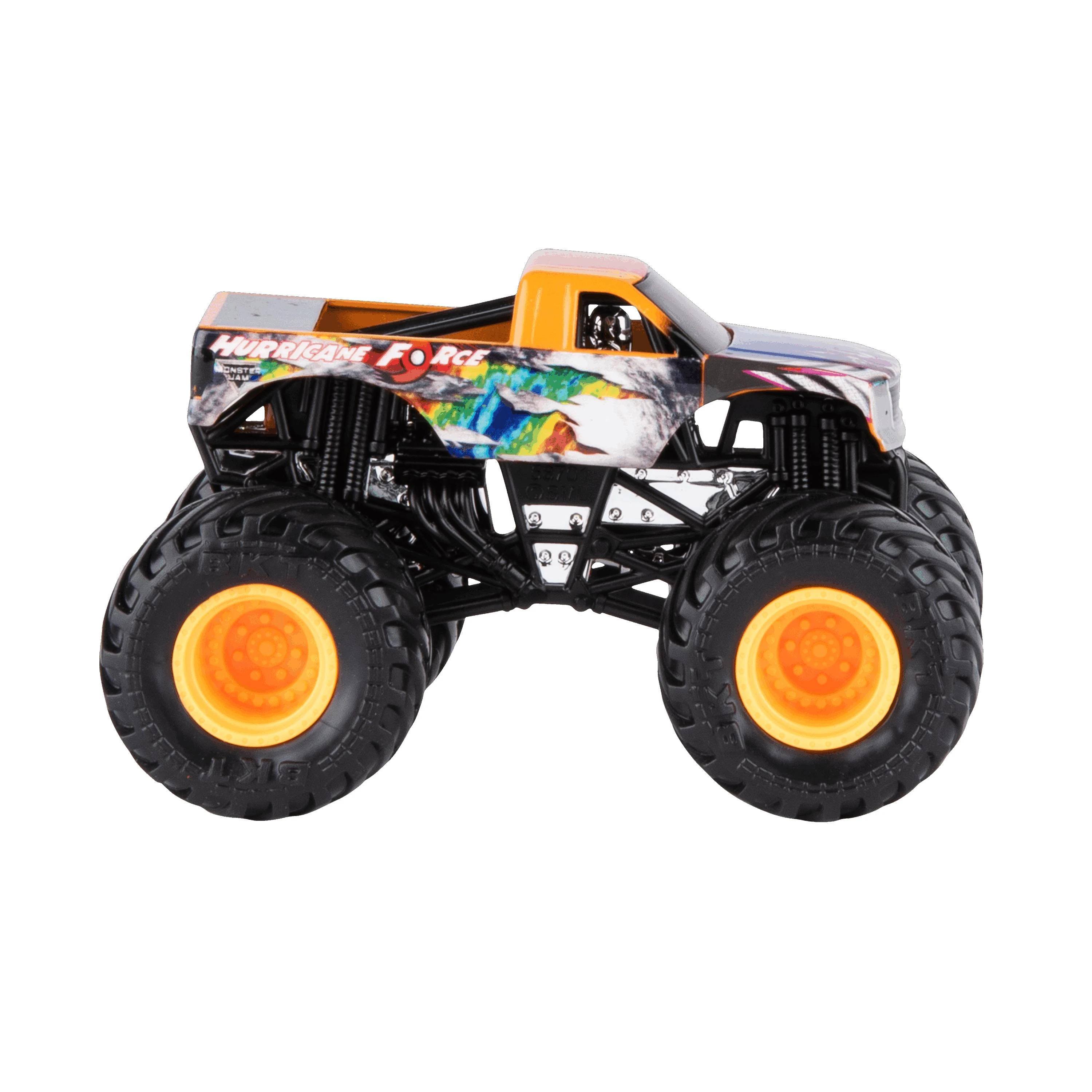 MONSTER JAM visureigis 1:64, 1 vnt.