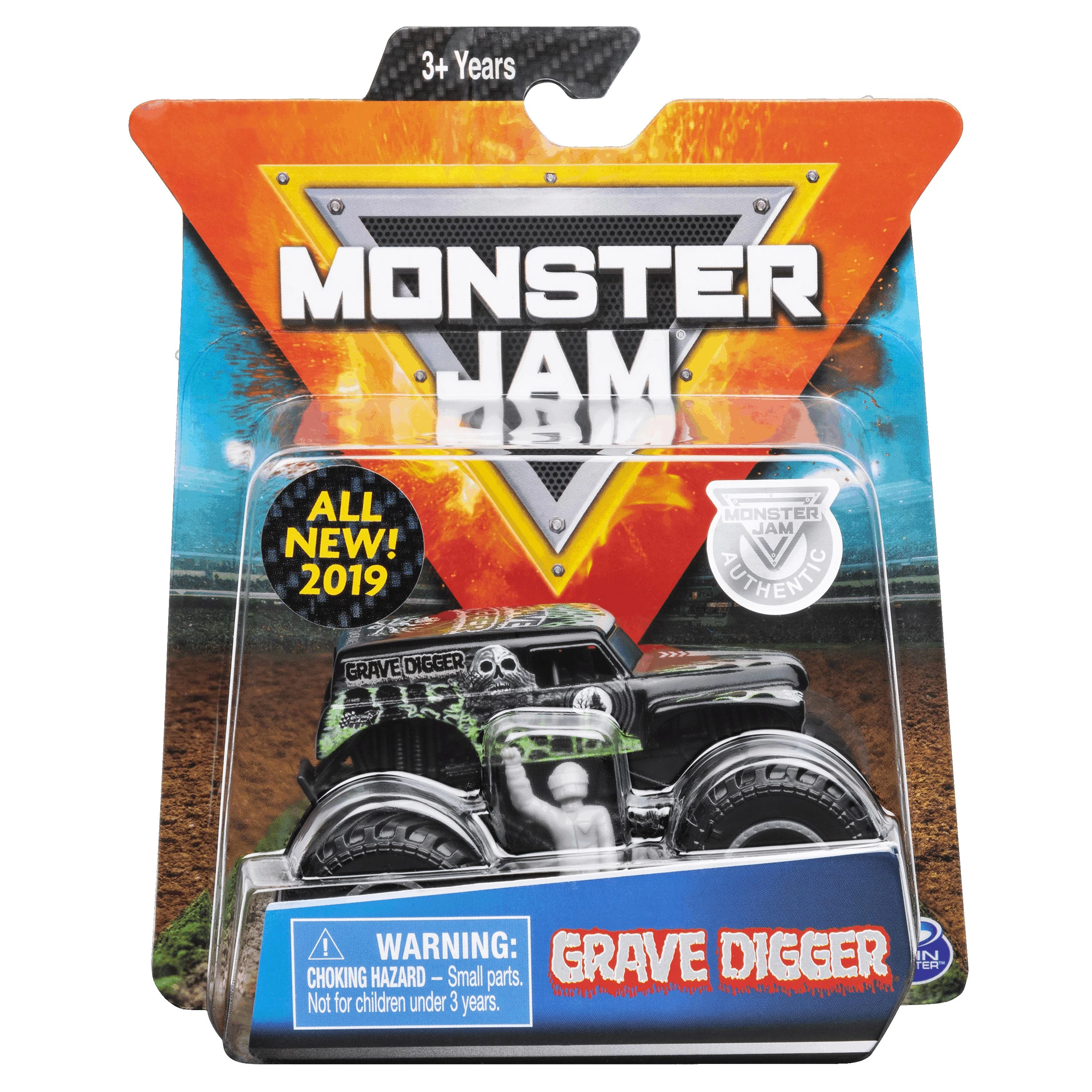 MONSTER JAM visureigis 1:64, 1 vnt.