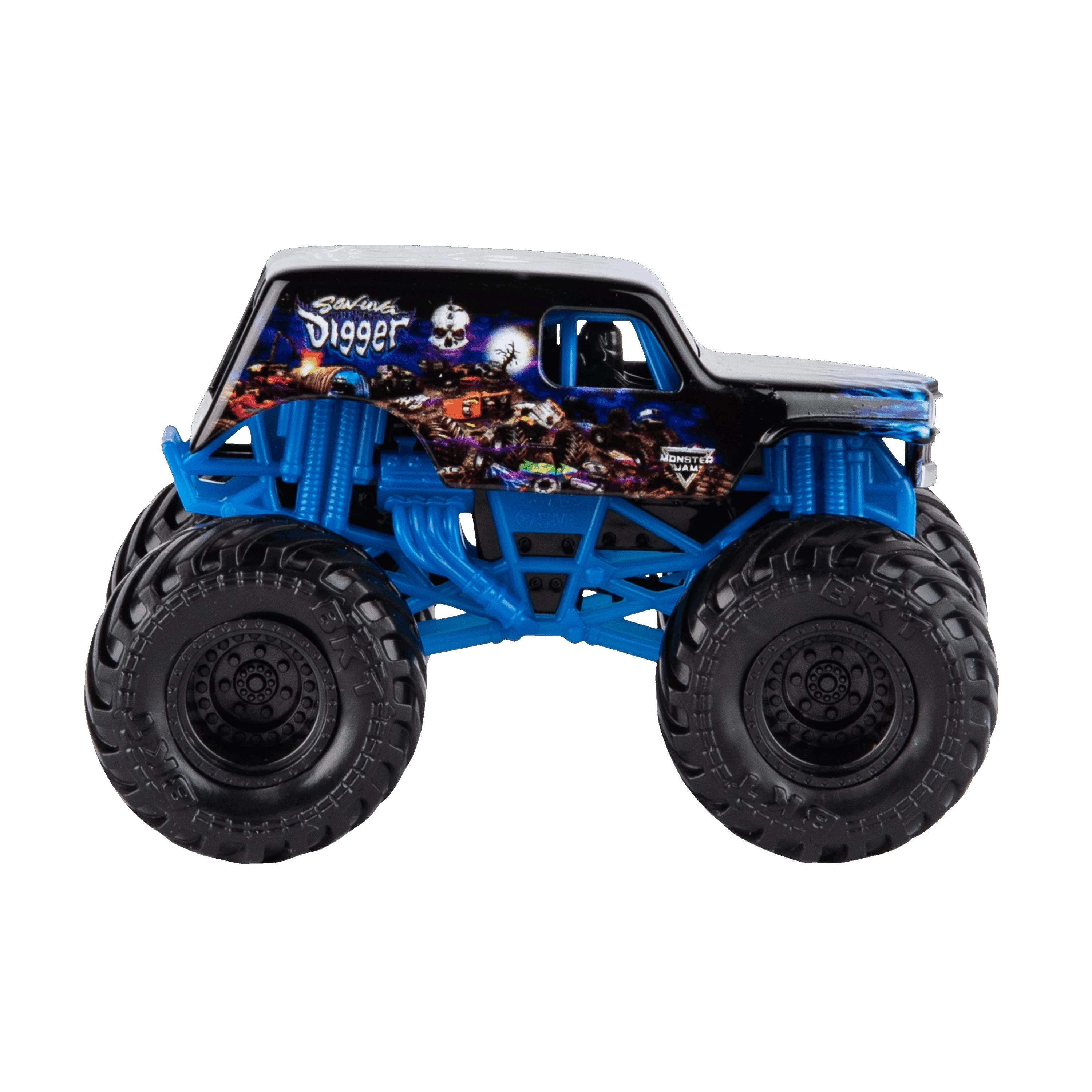 MONSTER JAM visureigis 1:64, 1 vnt.