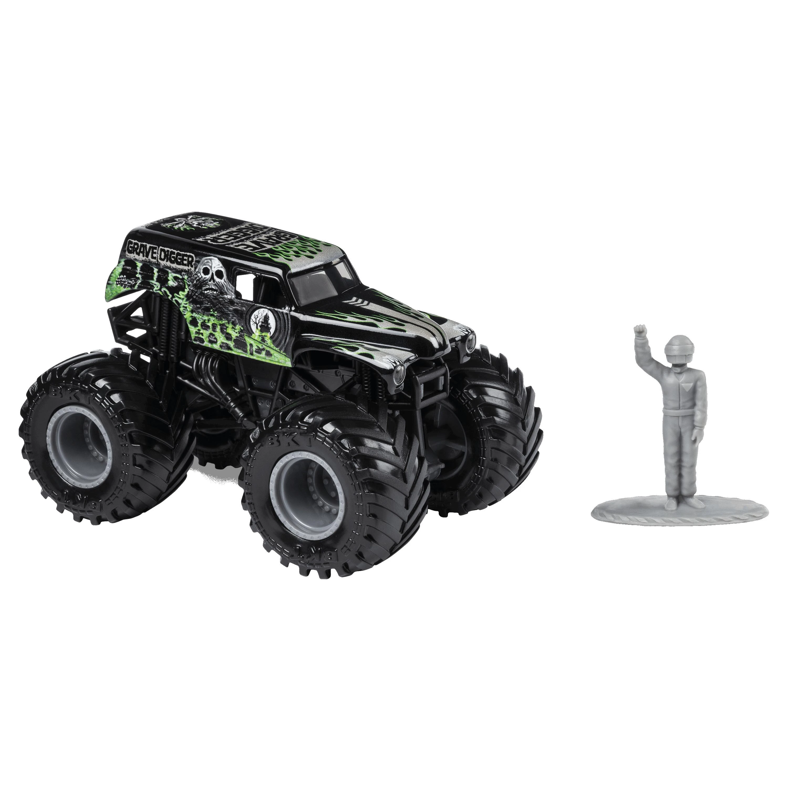 MONSTER JAM visureigis 1:64, 1 vnt.