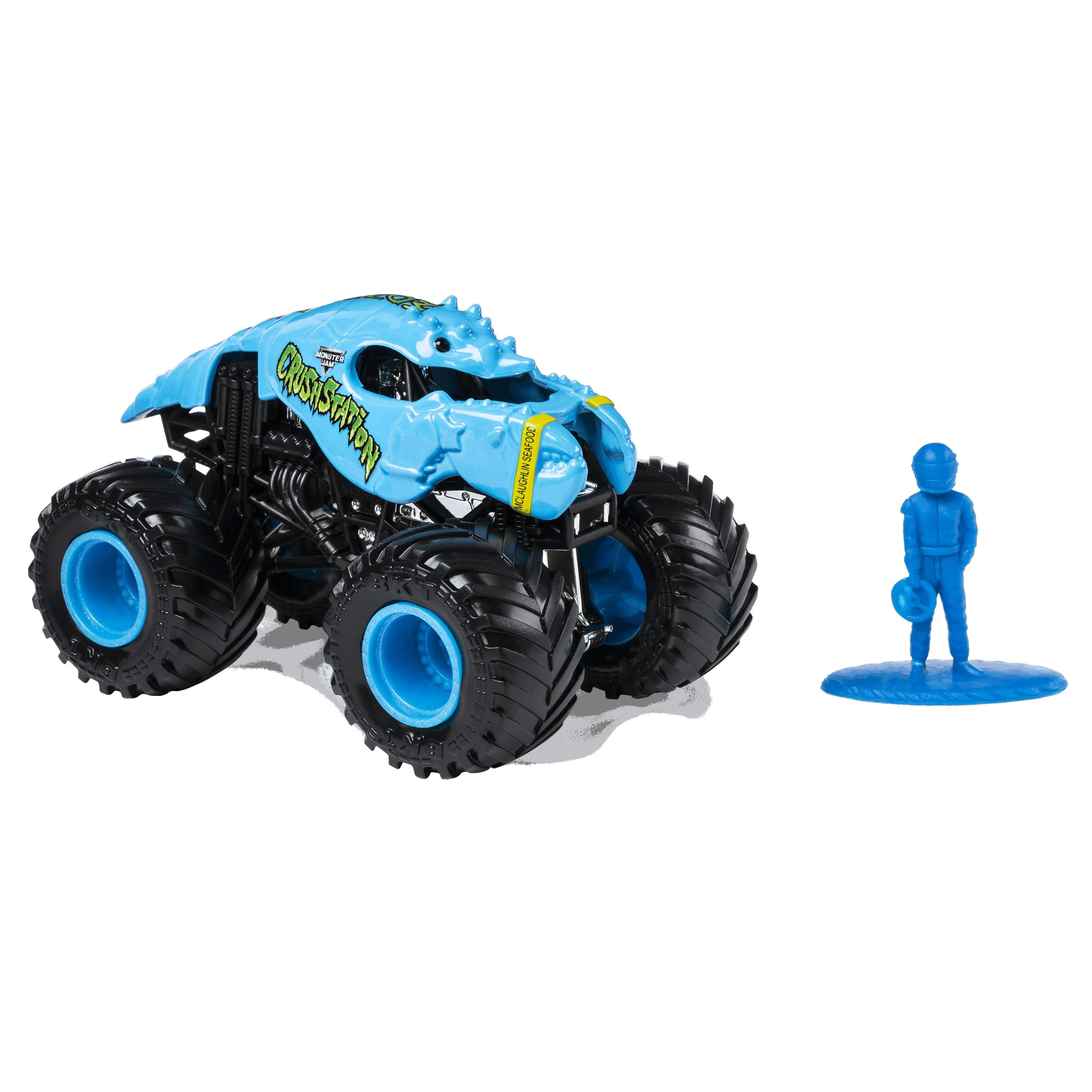MONSTER JAM visureigis 1:64, 1 vnt.