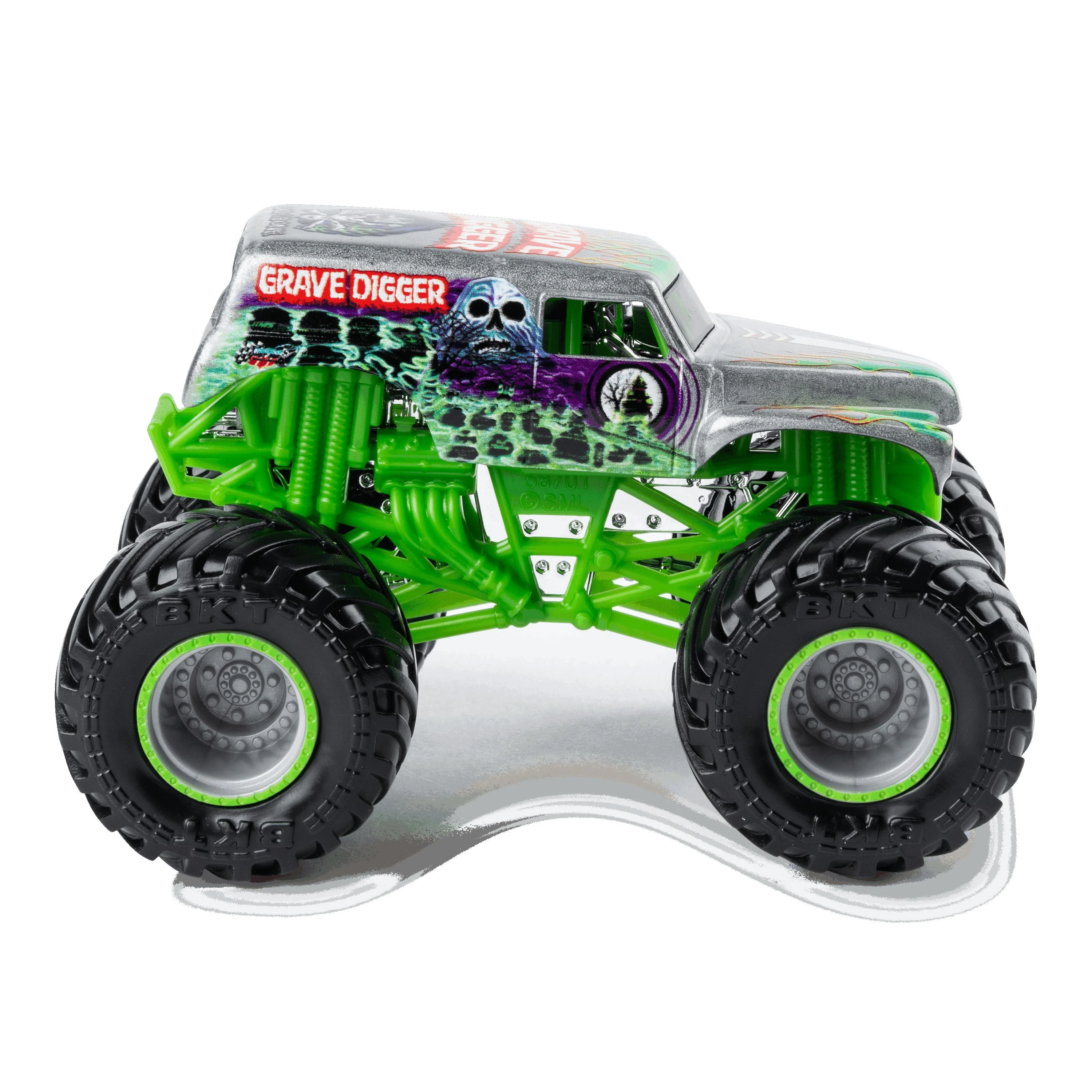 MONSTER JAM visureigis 1:64, 1 vnt.