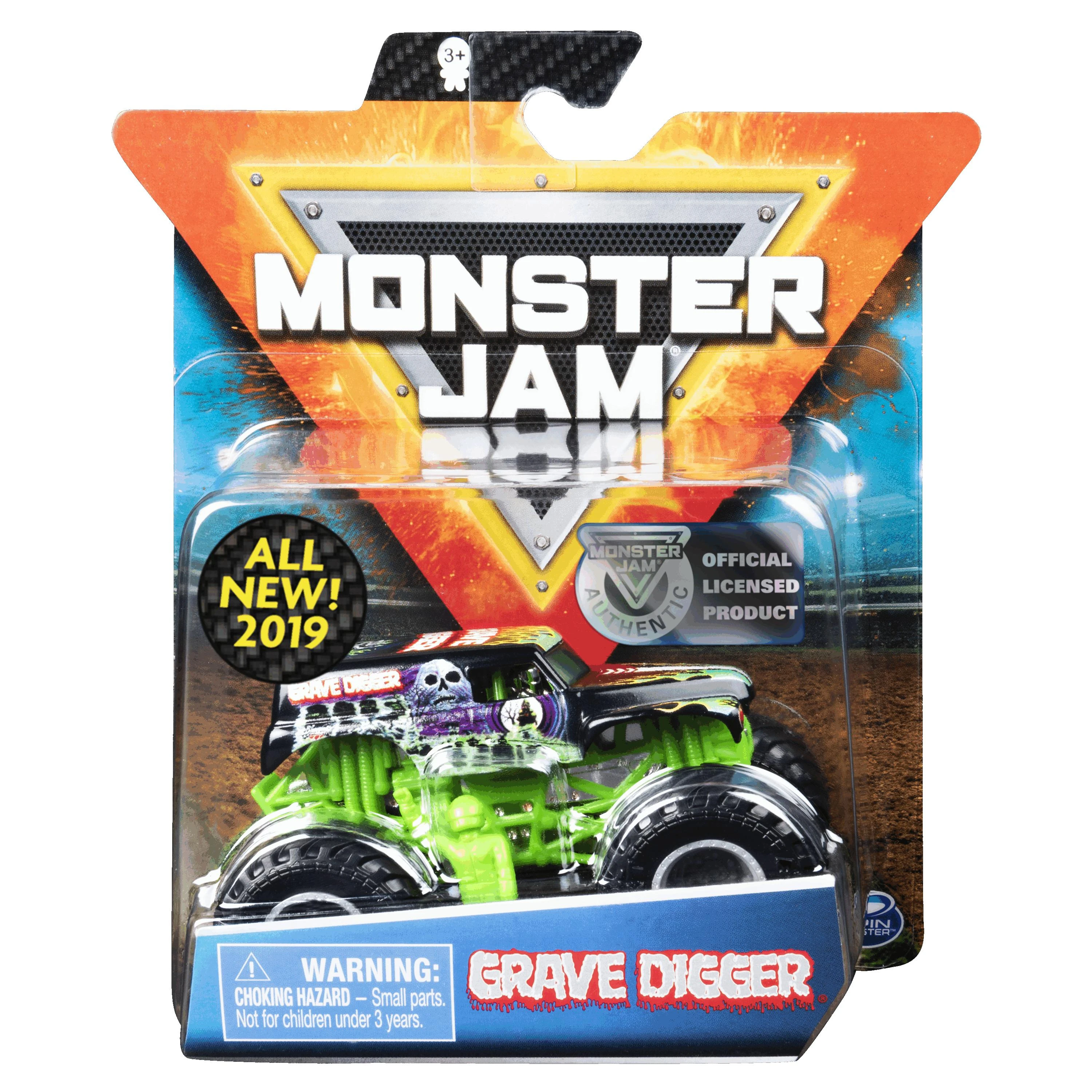 MONSTER JAM visureigis 1:64, 1 vnt.