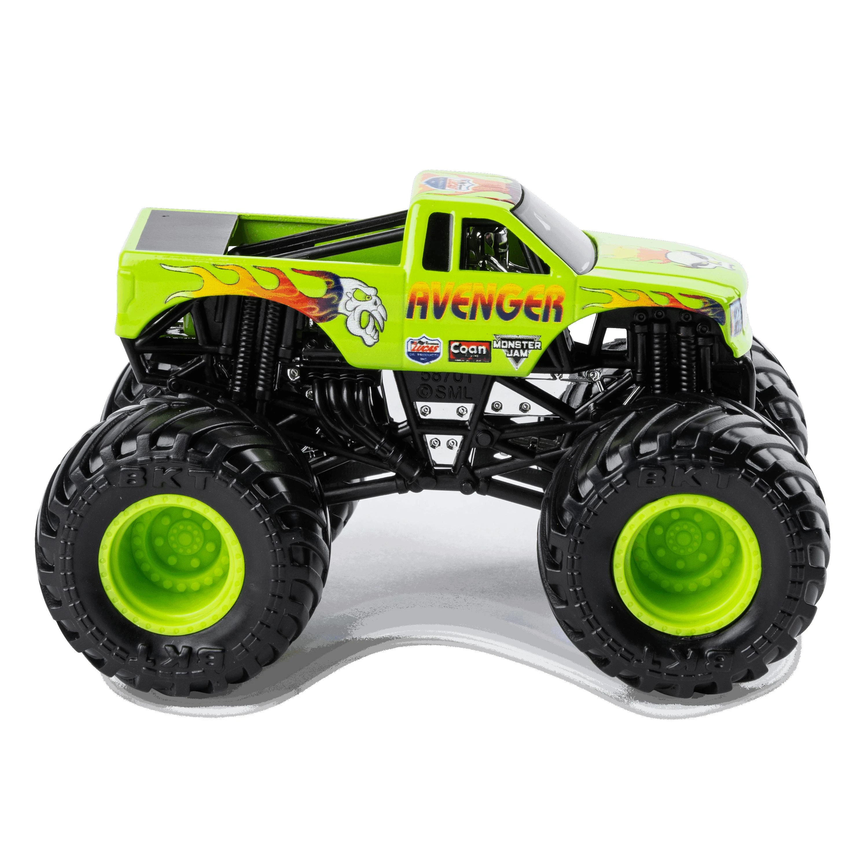 MONSTER JAM visureigis 1:64, 1 vnt.